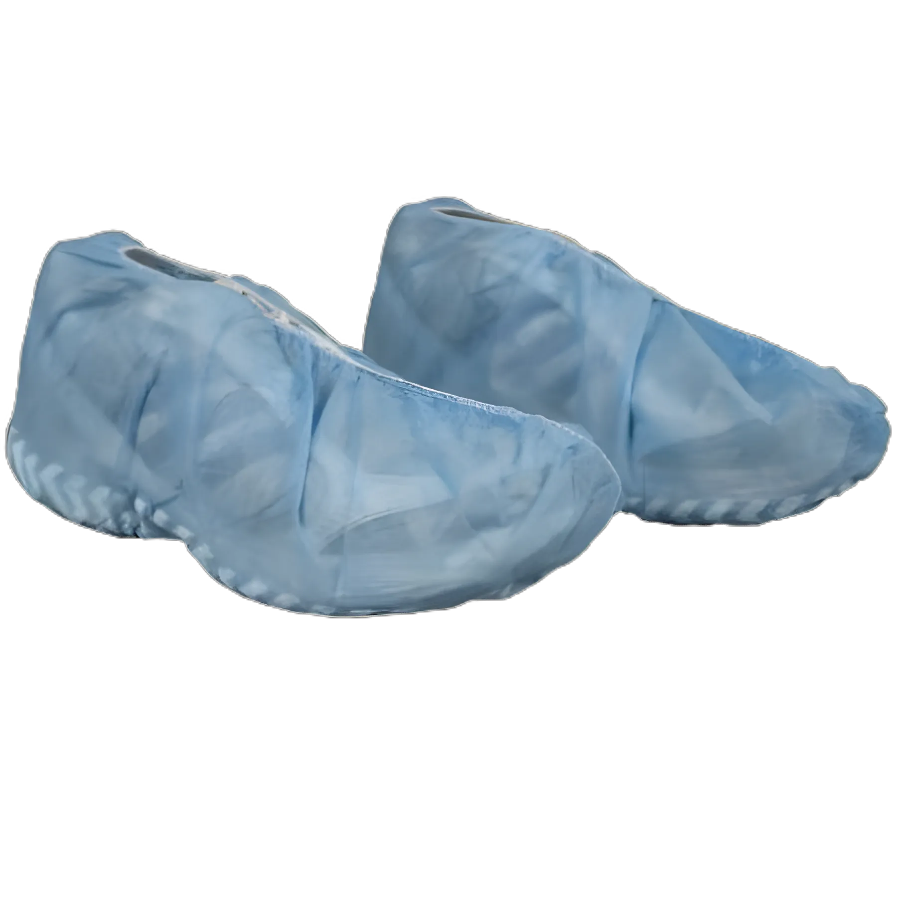 Shoe Cover One Size Fits Most Shoe High Nonskid Sole Blue NonSterile - 2132