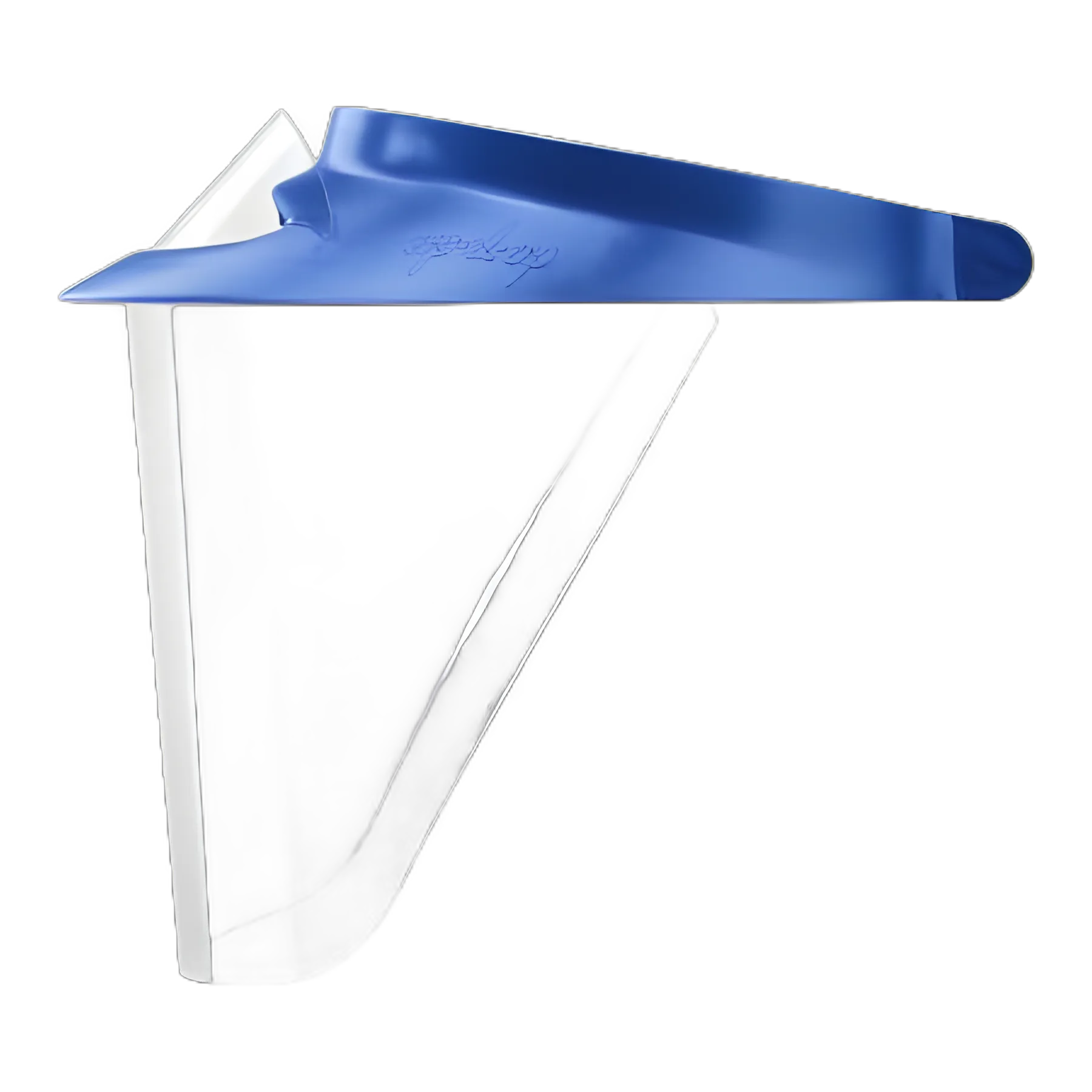 Large Full-Length Ventilated Face Shield Kit with Crystal Clear Optics - 408ABS-RB-L