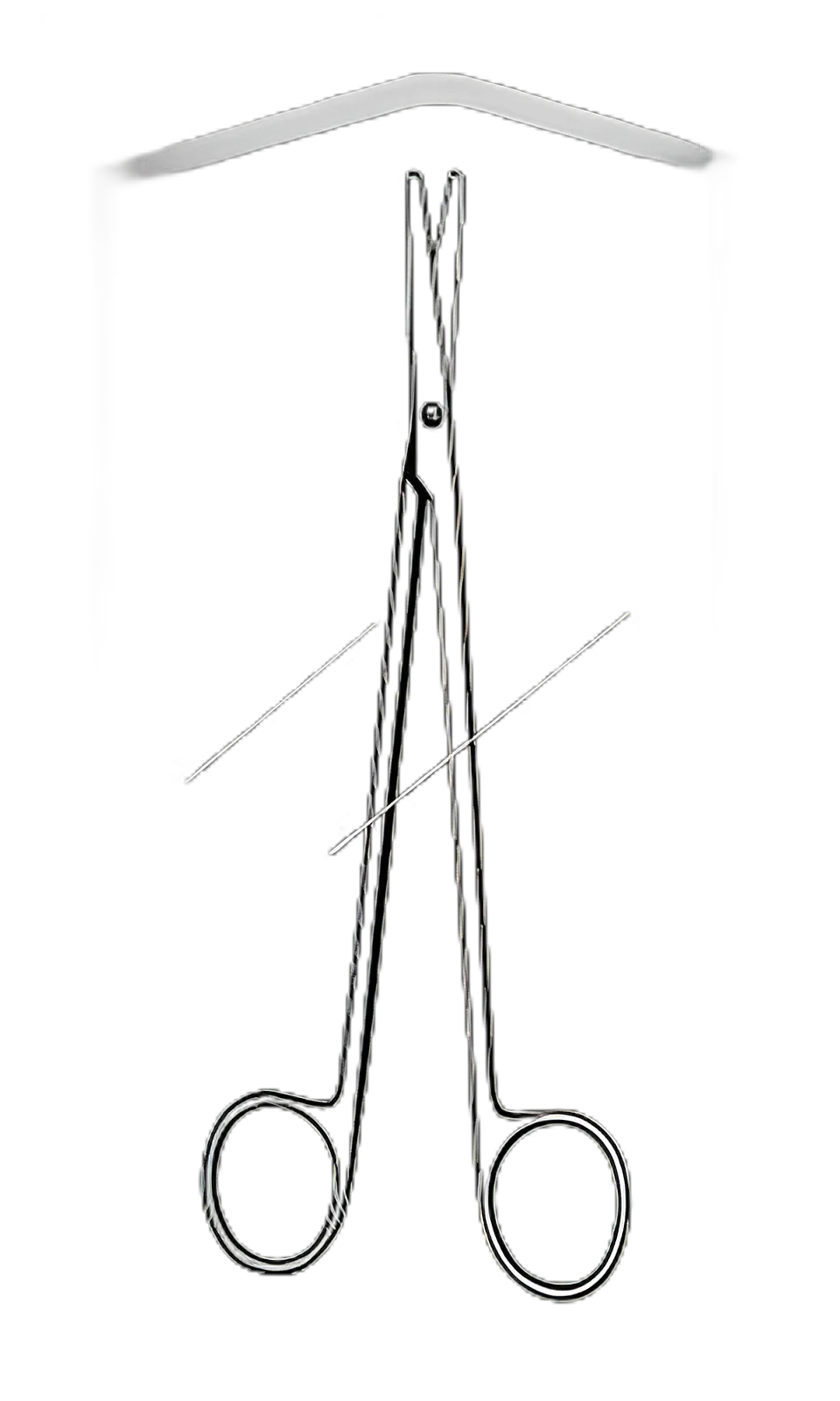 Econo™ Metzenbaum-Lahey Dissecting Scissors 5.5" Sterile Stainless Steel