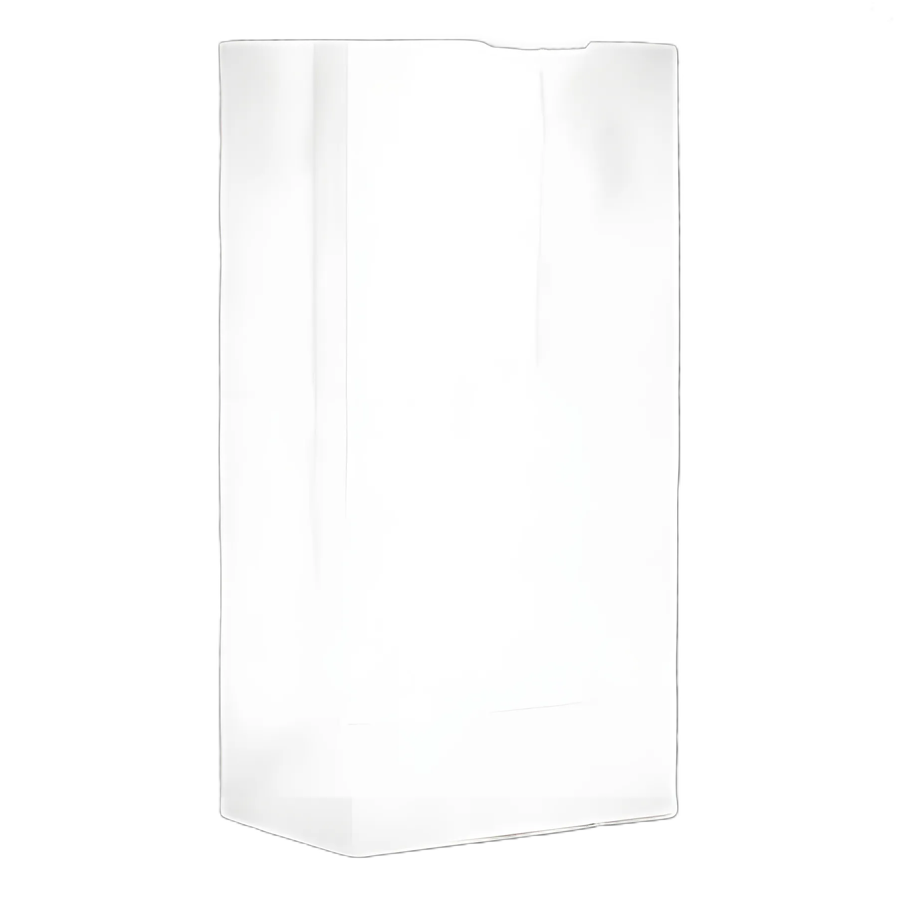 Durable Medical Grade Grocery Paper Bags, 30 lb Capacity, White, 500 Pack
