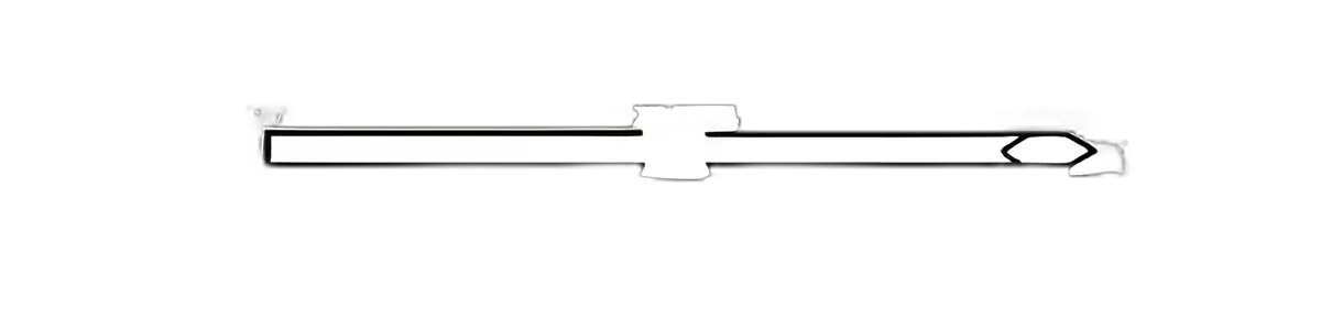Orthopedic Pin Micro-Aire® Steinmann Pin Single Trocar Point NonSterile Stainless Steel 3/32 X 9 Inch