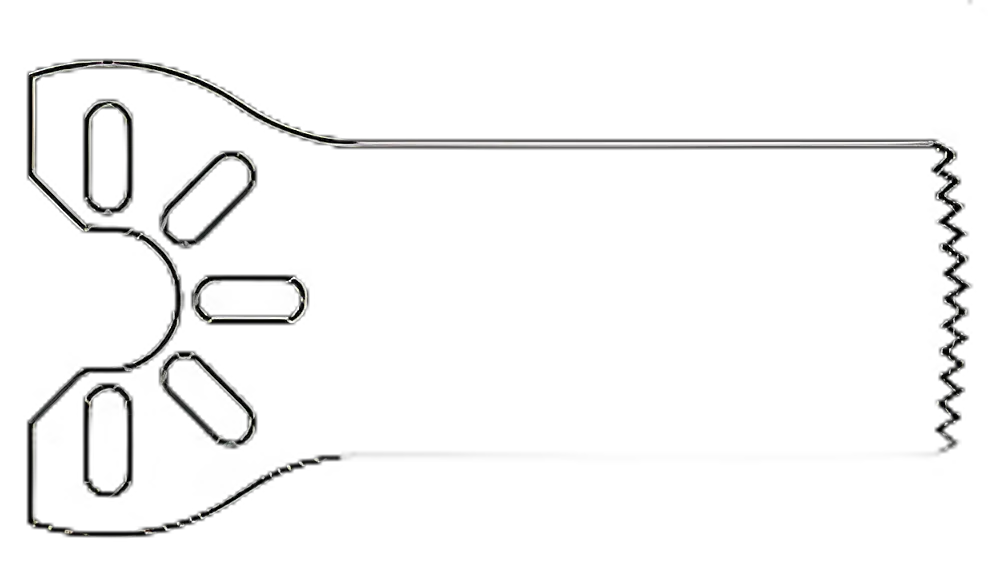 Saw Blade Precision™ Medium Narrow, Aggressive