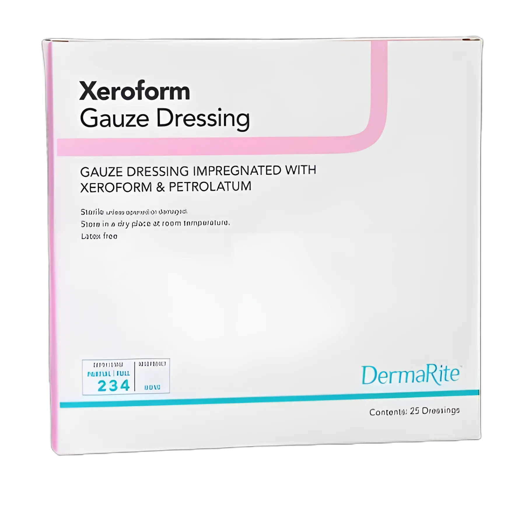 Xeroform Petrolatum Impregnated Dressing Xeroform™ Square 2 X 2 Inch Sterile - 24220