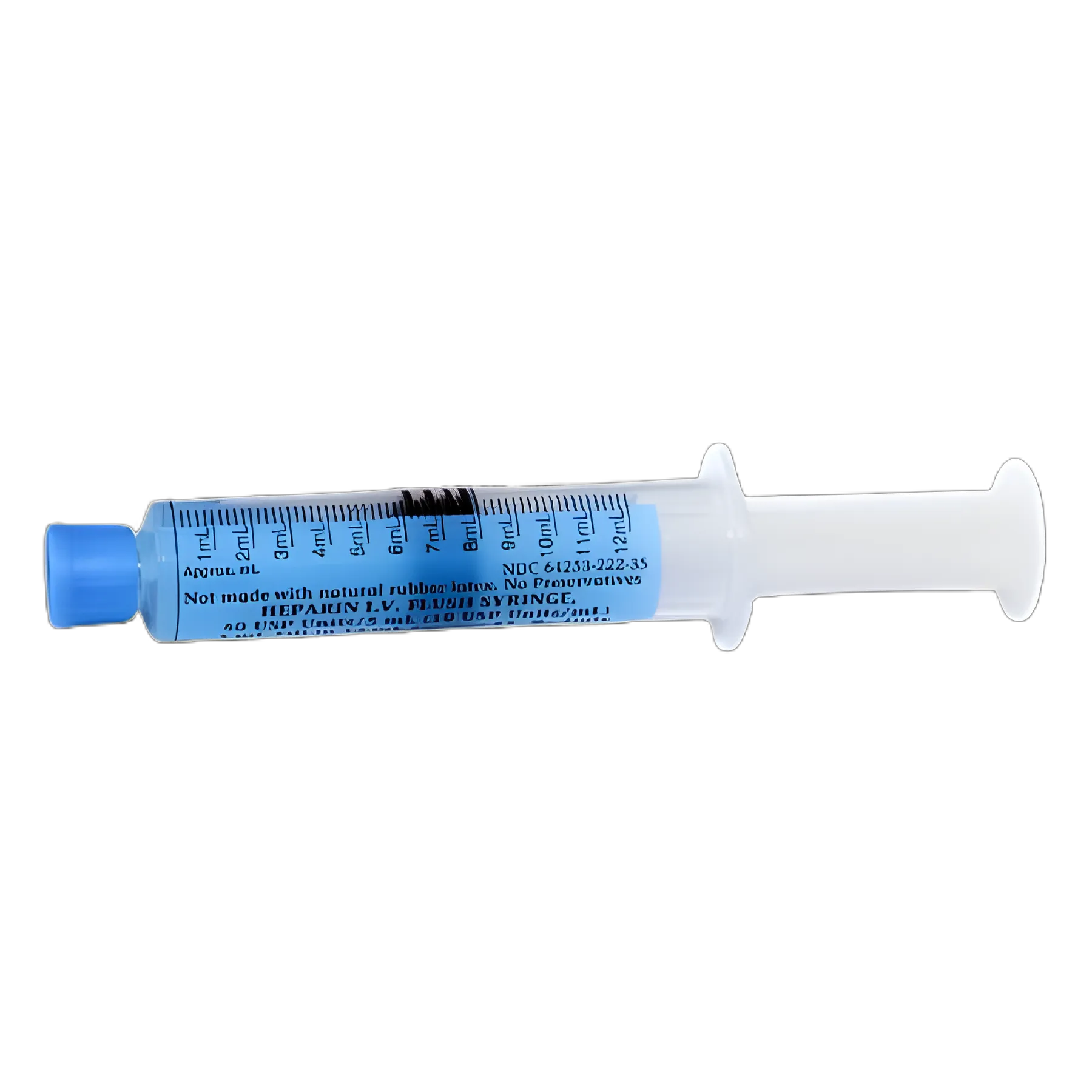 Heparin IV Flush Heparin Sodium, Porcine, Preservative Free 10 U / mL Solution Prefilled Syringe 5 mL Fill in 12 mL Syringe