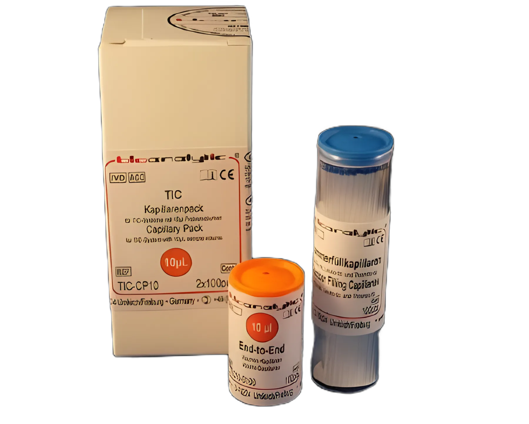 Replacement Capillary Packs For Thrombotic Kit