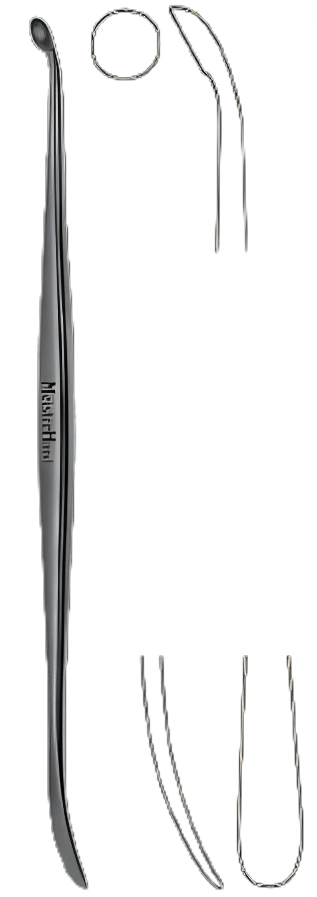 Dissector MeisterHand® Penfield #1 6 mm X 7.25 Inch Double Ended Blunt and Sharp Cup