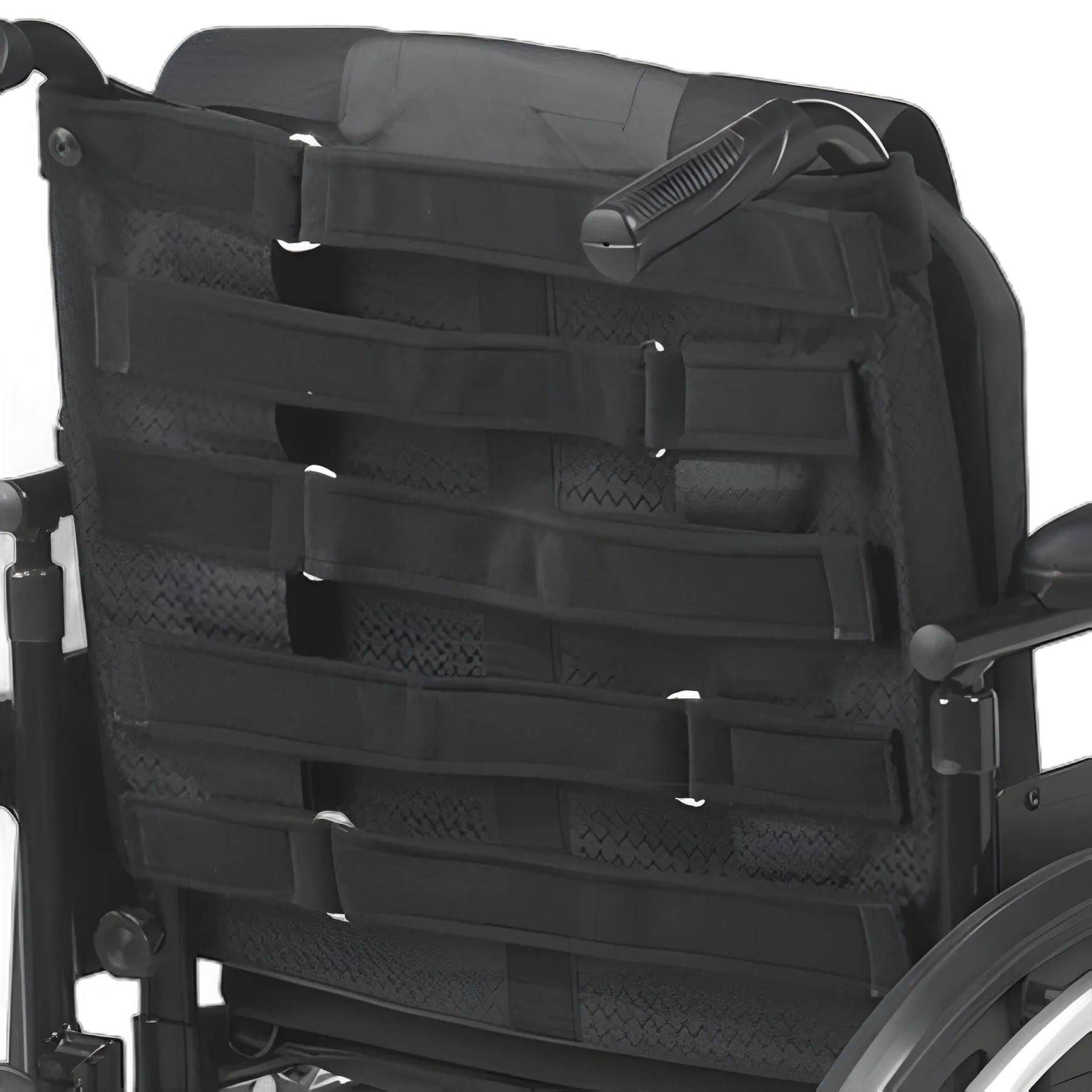 Drive™ Adjustable Tension Back Cushion for Wheelchair - Lumbar Support for Kyphosis