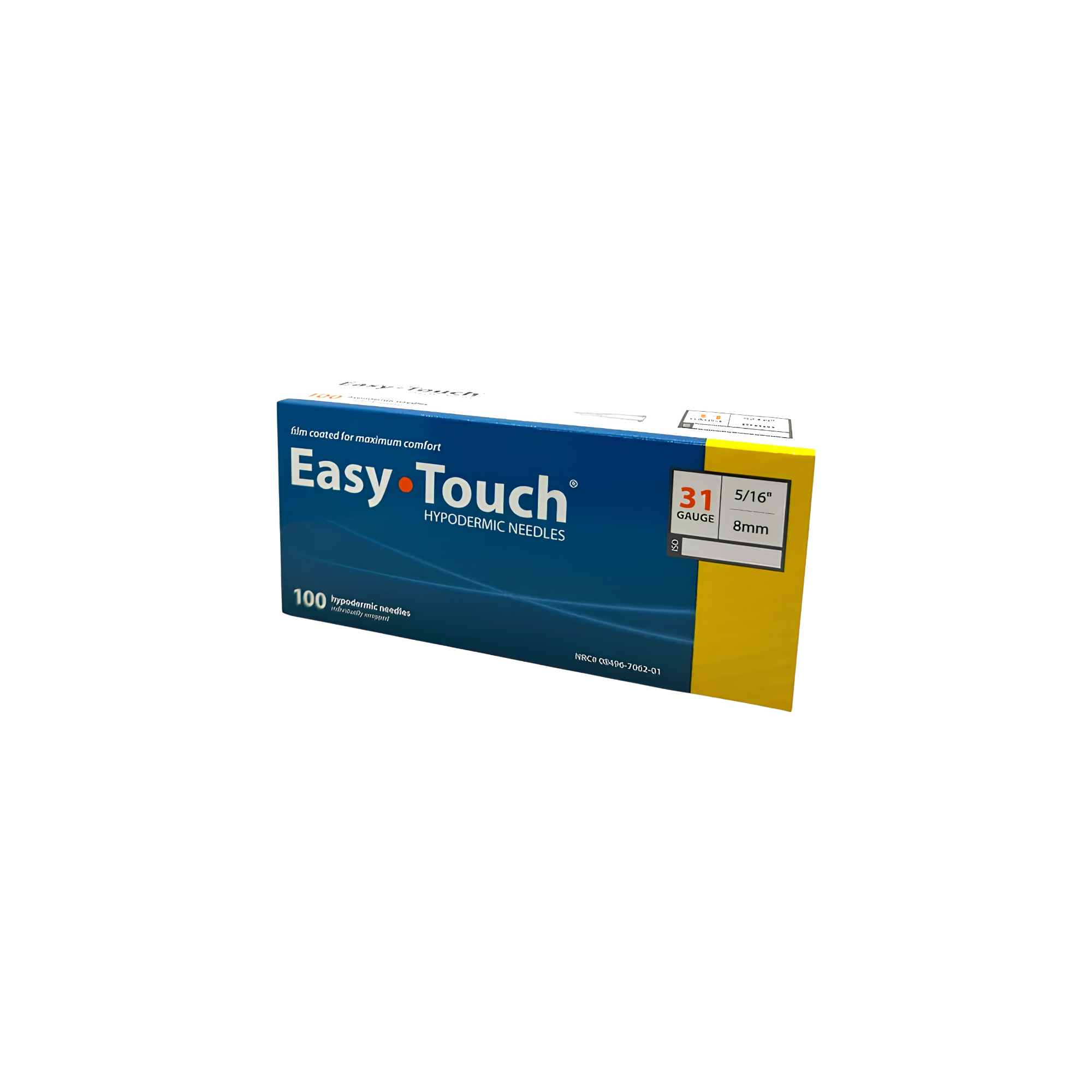 EasyTouch® 31 Gauge 5/16 Inch Length Hypodermic Needle