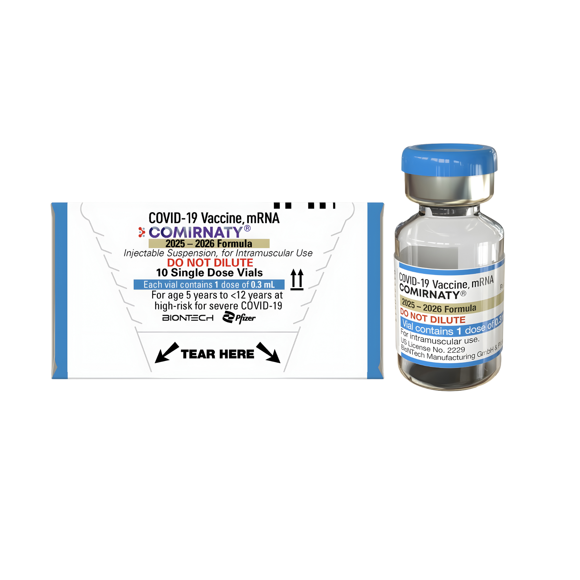 COVID vac 25-26(5-11y)(Pfi)/PF INTRAMUSC VIAL 10 MCG/0.3