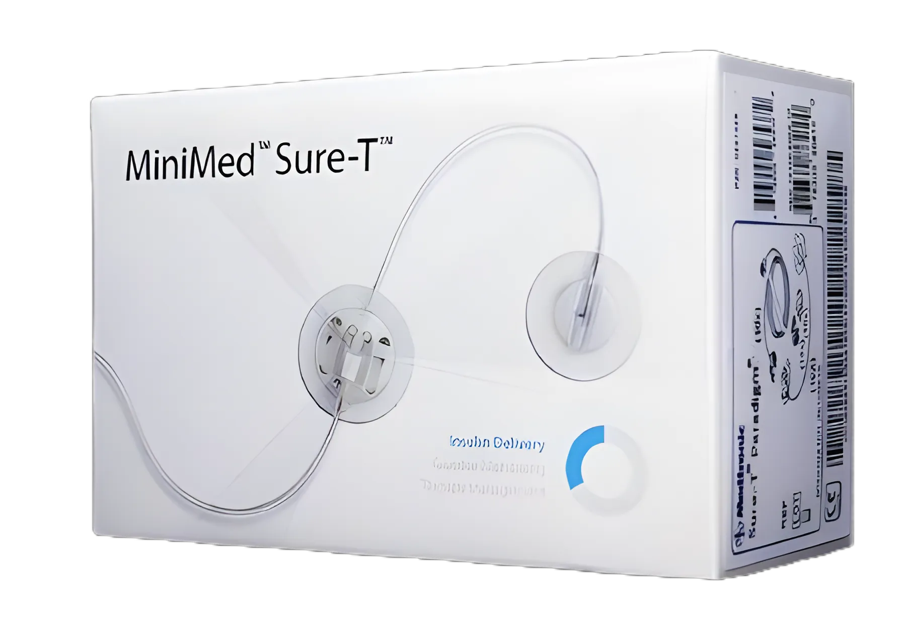 Insulin Infusion Set Sure-T®Paradigm® 6 mm 23 Inch Tubing Without Port