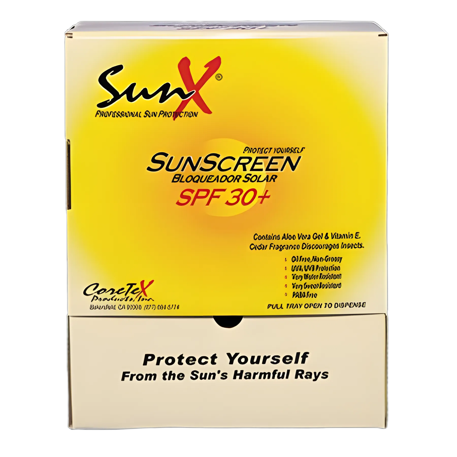 SPF30 Sunscreen, Single Dose Pouch, 100/Box