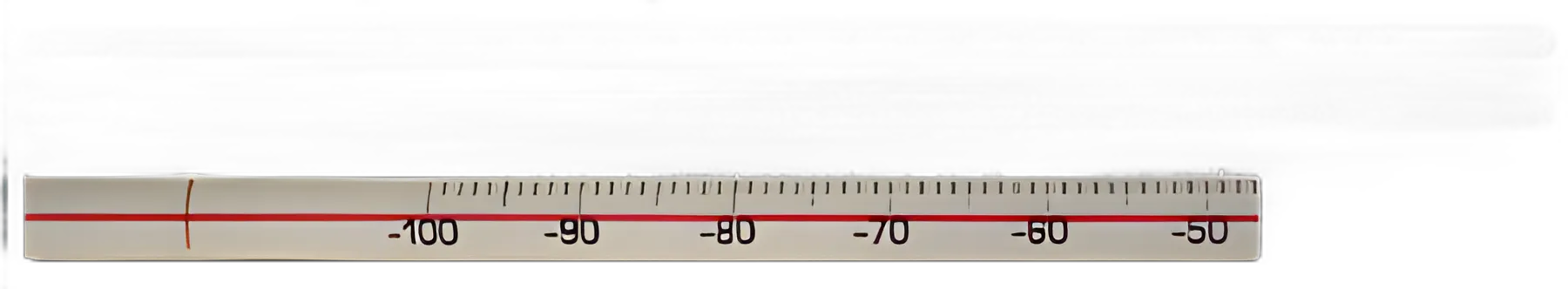 Liquid-in-Glass Thermometer Celsius -35° to 50°C Total Immersion