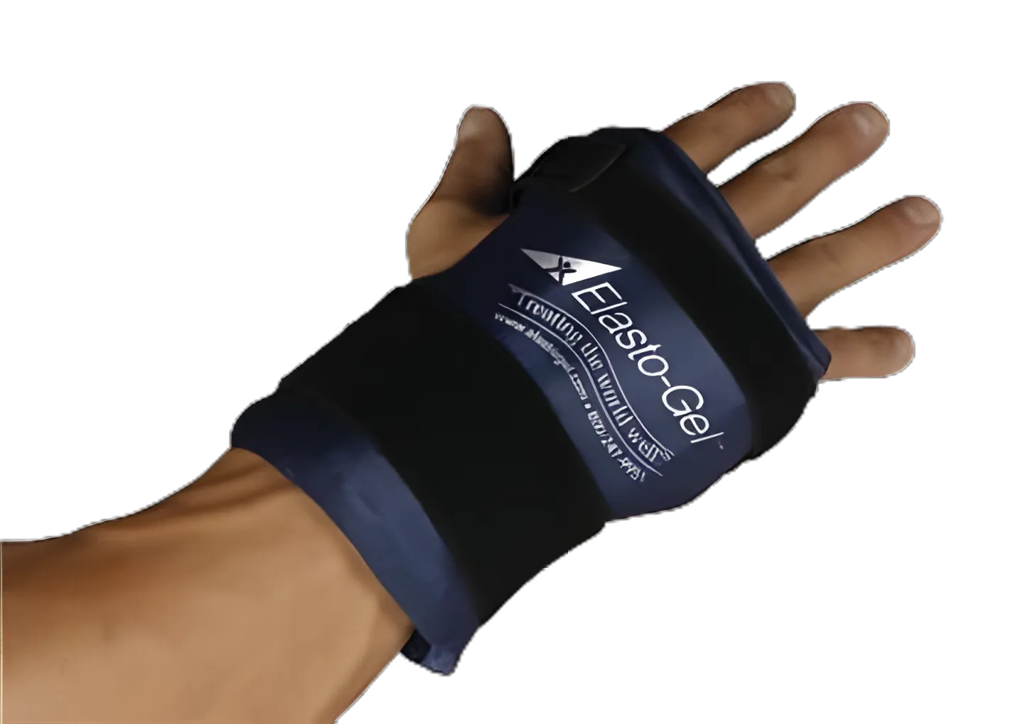 Hot / Cold Therapy Wrap Elasto-Gel™ Wrist 6-1/2 X 10 Inch Poly-Cotton / Elasto-Gel™ Reusable - WR200