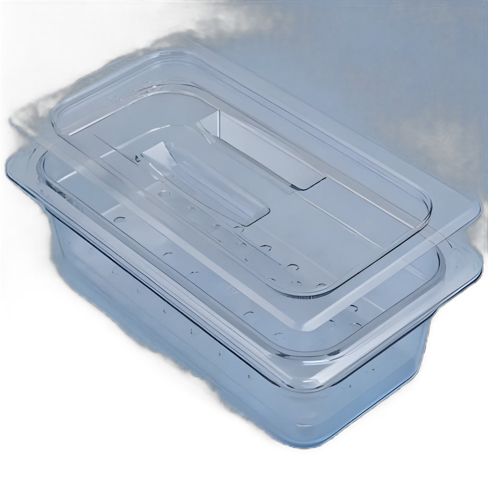 Sklar Medium Plastic Instrument Soaking Tray 4x7x13 Inch for Sterilization