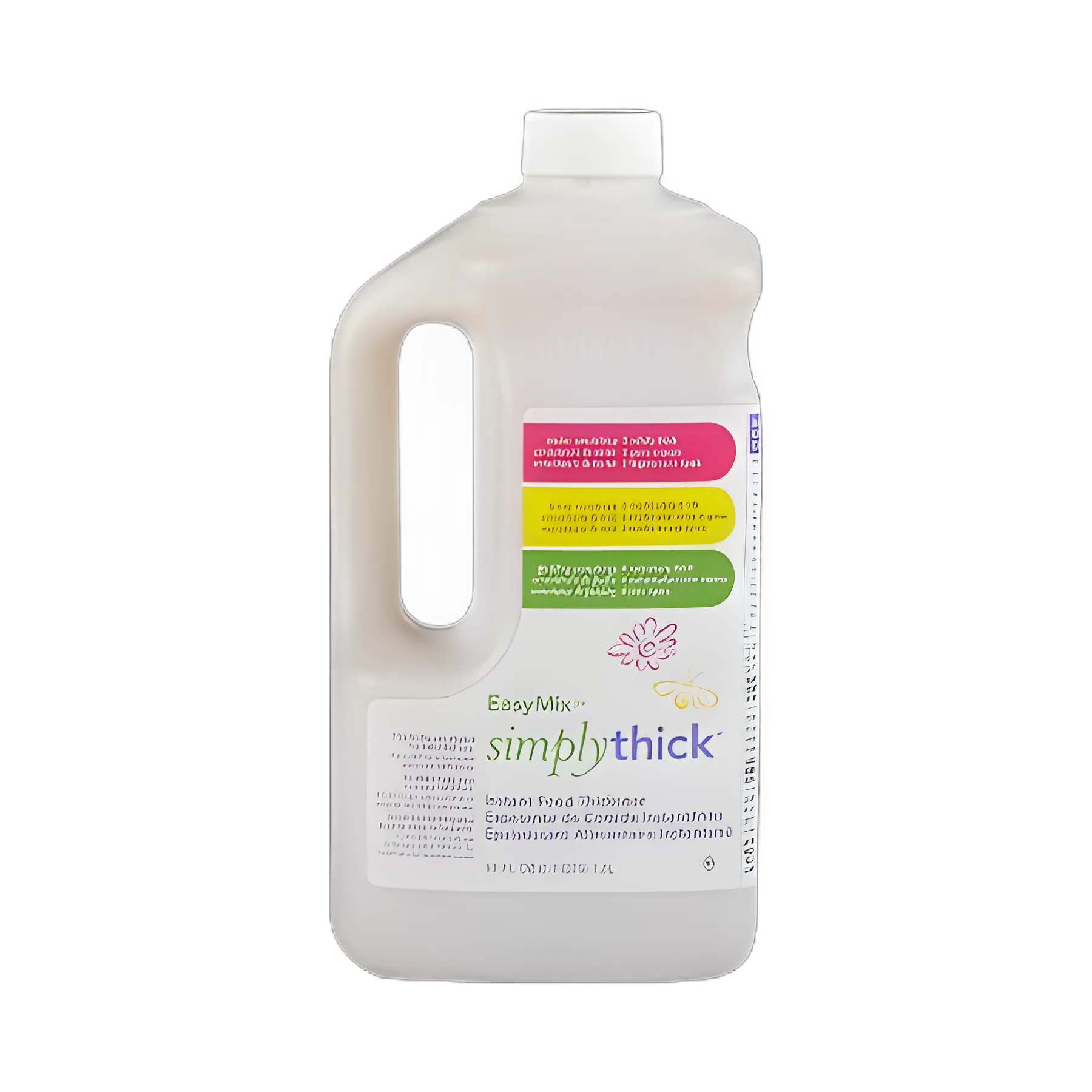 SimplyThick Easy Mix Food & Beverage Thickener, 1.6L Pump Bottle, Unflavored, IDDSI Level 2