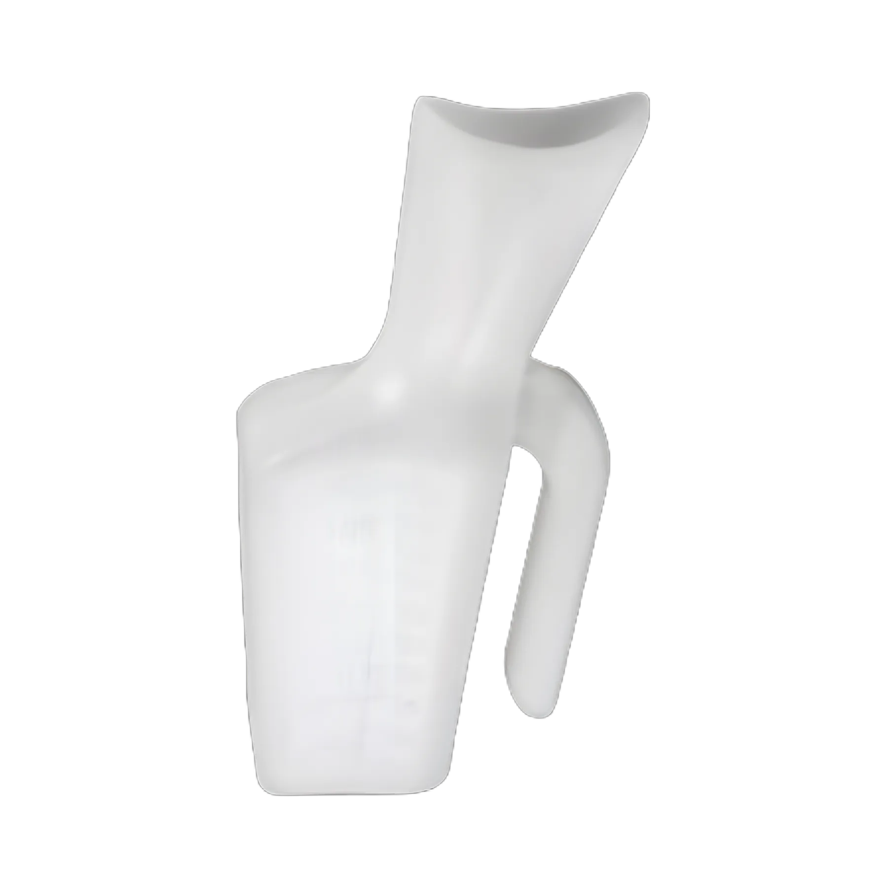 Nova 1000 mL Female Urinal for Single Patient Use - Latex-Free