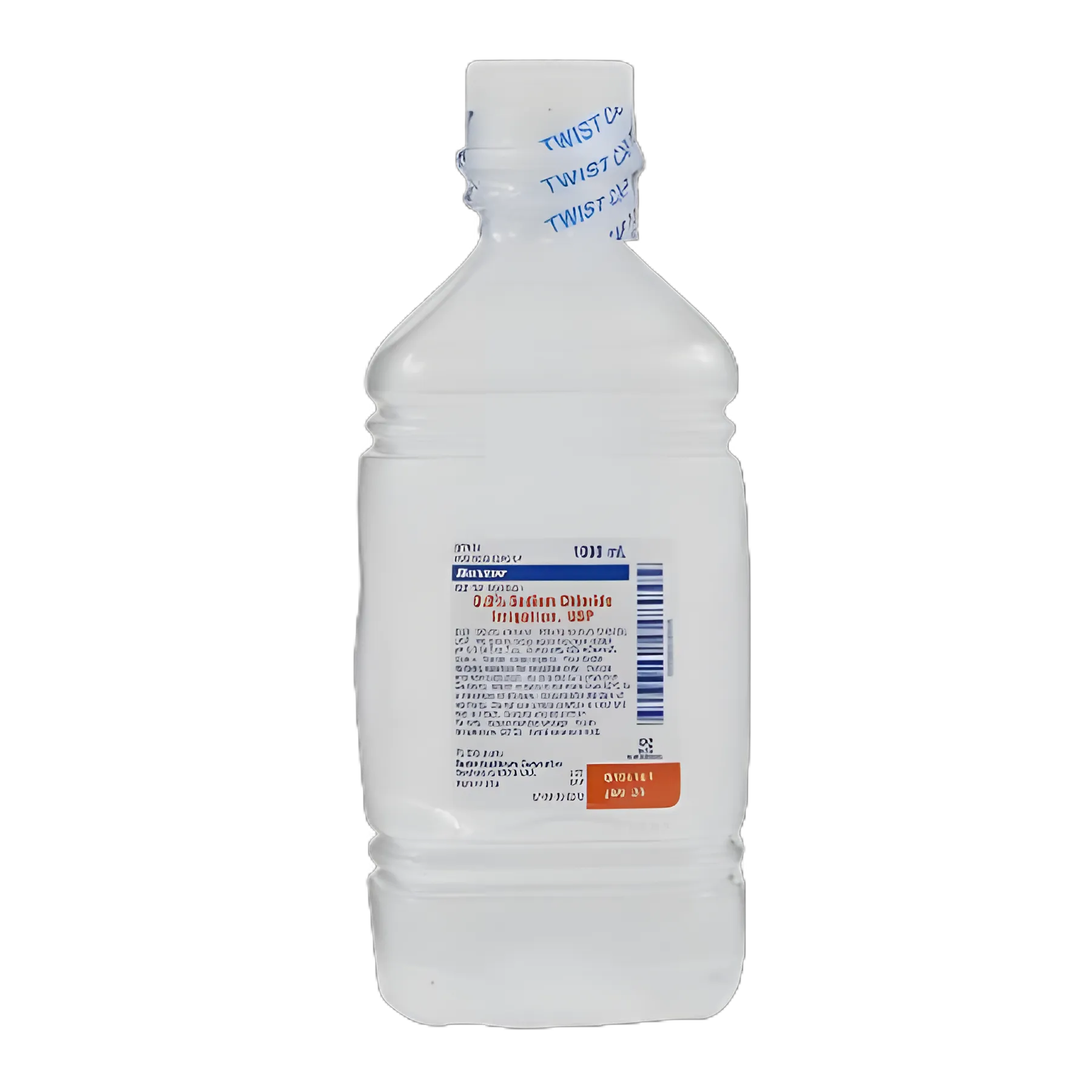 Irrigation Solution 0.9% Sodium Chloride, Preservative Free Not for Injection Bottle 1,000 mL - 2F7124