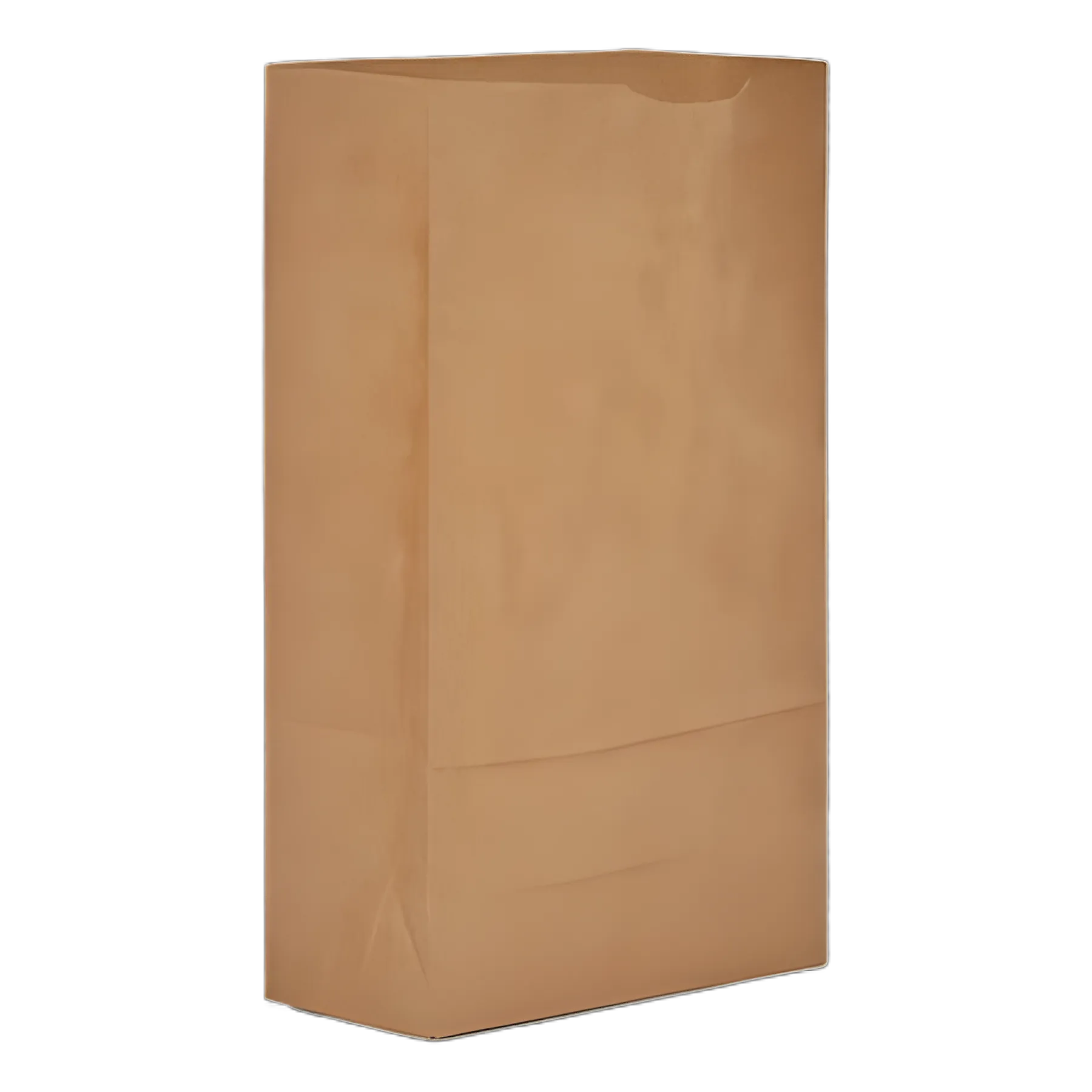 Durable Medical Grocery Paper Bags - 50 lb Capacity, Kraft, Pack of 500