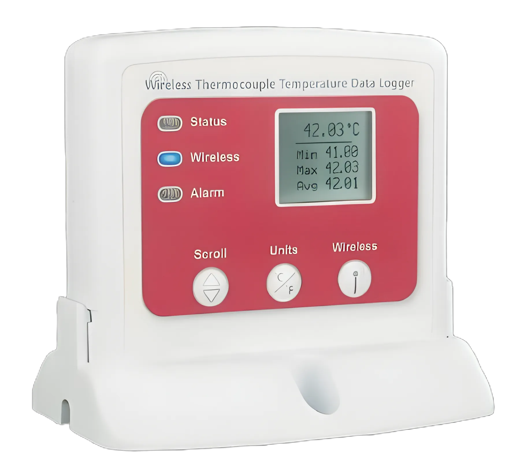 Fisherbrand™ Temperature Data Logger with Alarm for Medical & Laboratory Use - Fahrenheit/Celsius