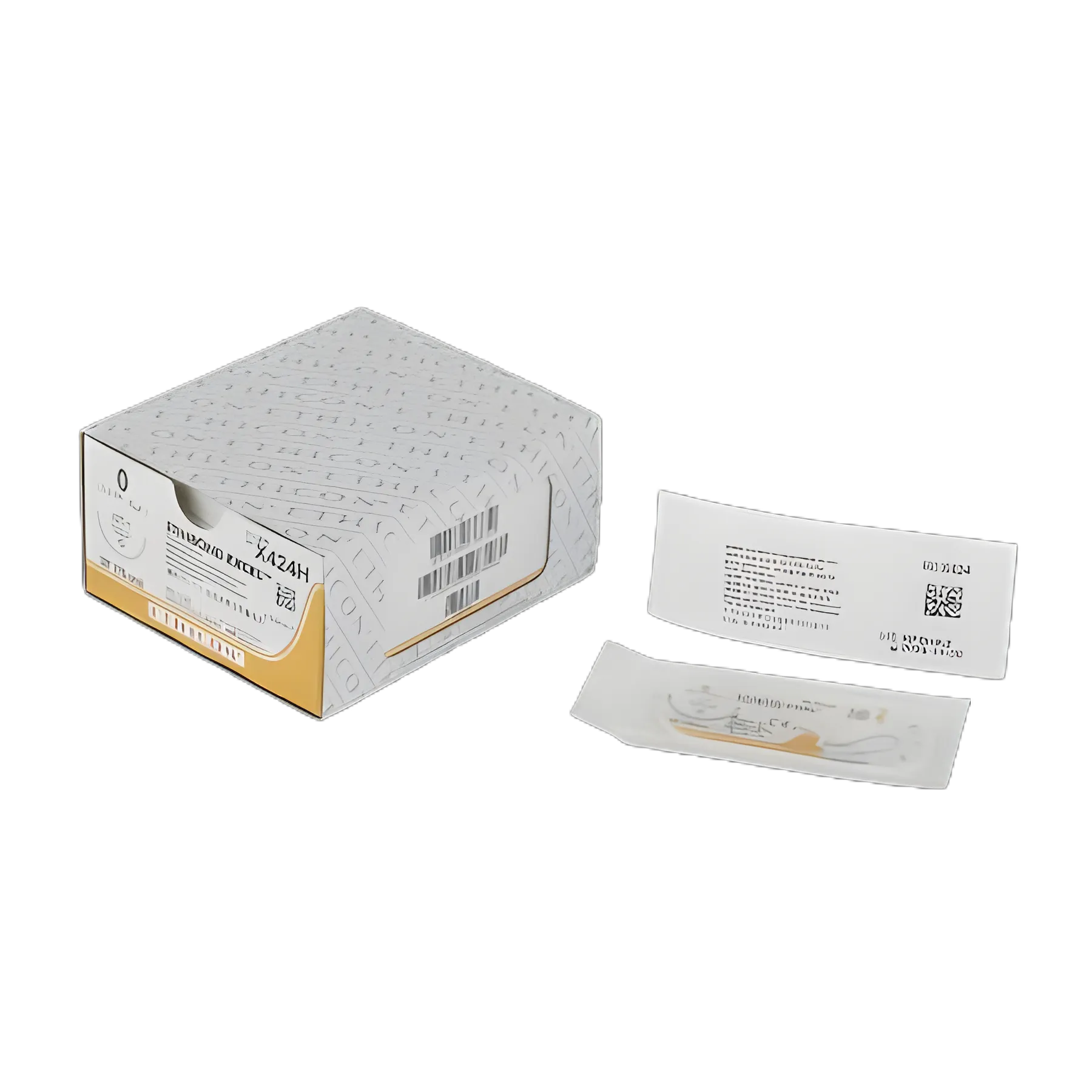 Ethibond Polyester Nonabsorbable Suture with CT-1 1/2 Circle Taper Point Needle Size 0 Braided