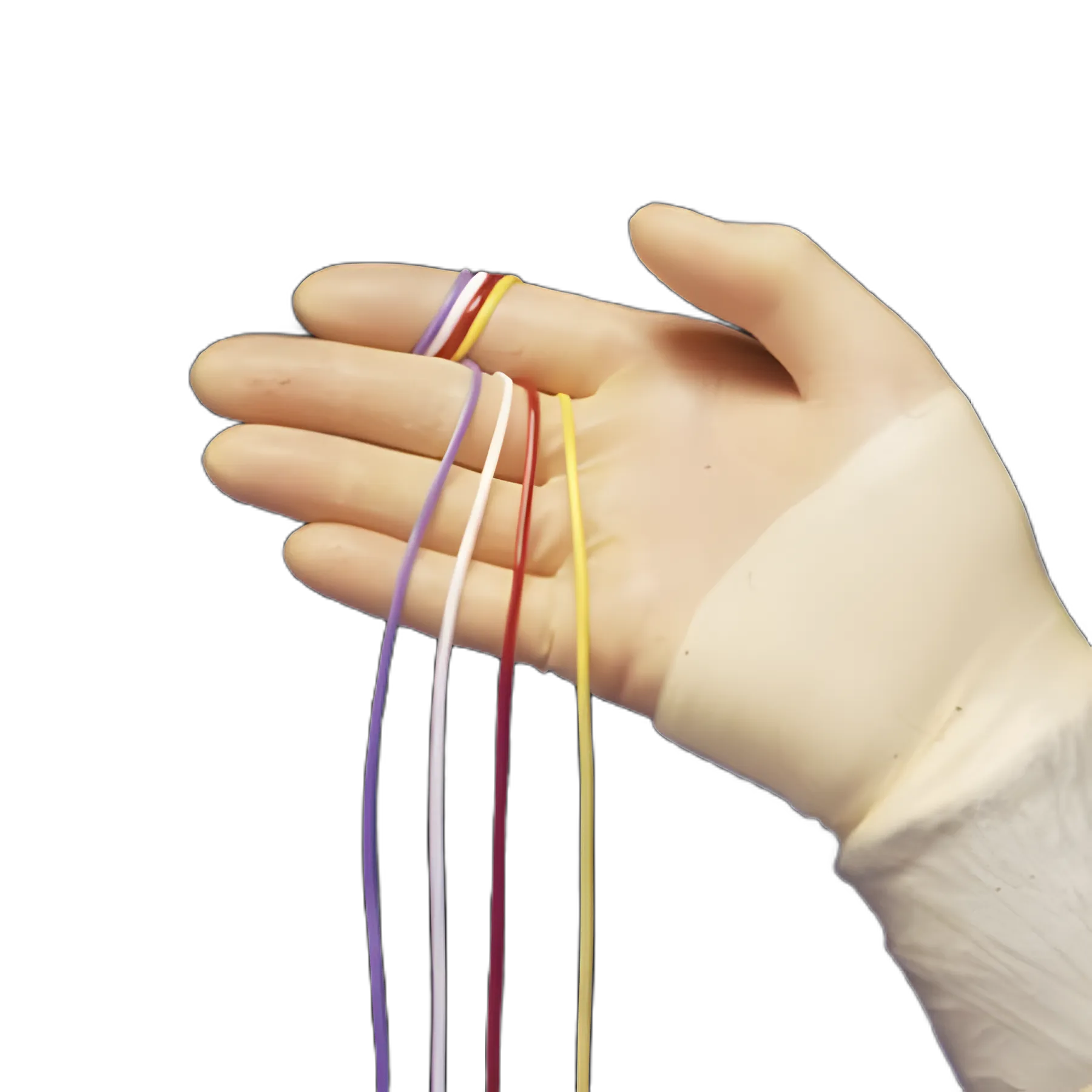 Vessel Loop DeRoyal Mini White Silicone Radiopaque Sterile 0.05 X 16 Inch - 30-711