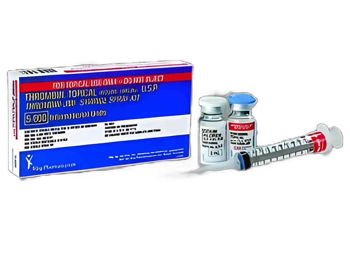 Thrombin-JMI® Syringe Spray Kit Thrombin (Bovine) 5,000 Units Powder for Solution Vial