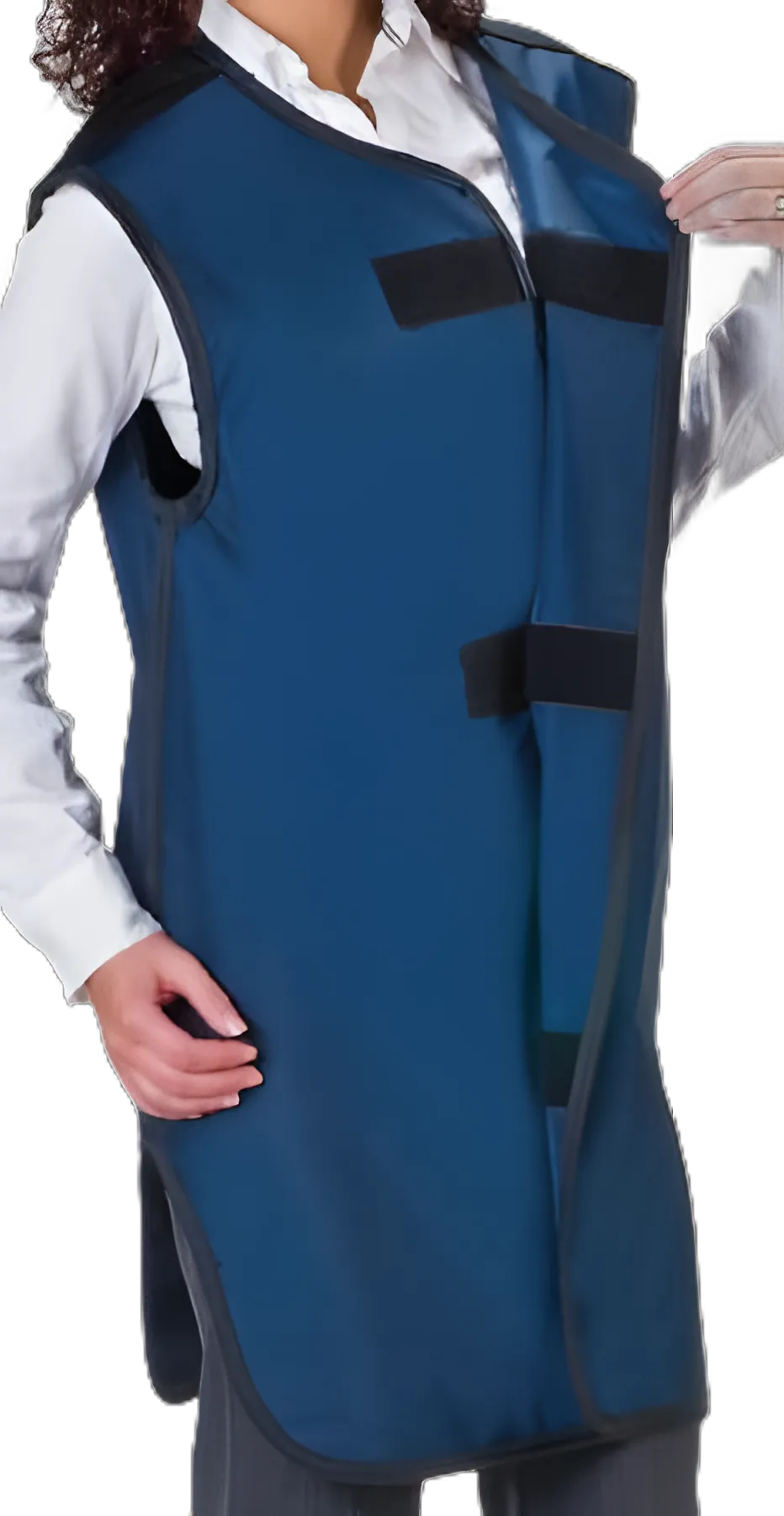 Small Front-Close X-Ray Protection Apron with Tye-Dye Design - 0.5mm Lead Equivalency