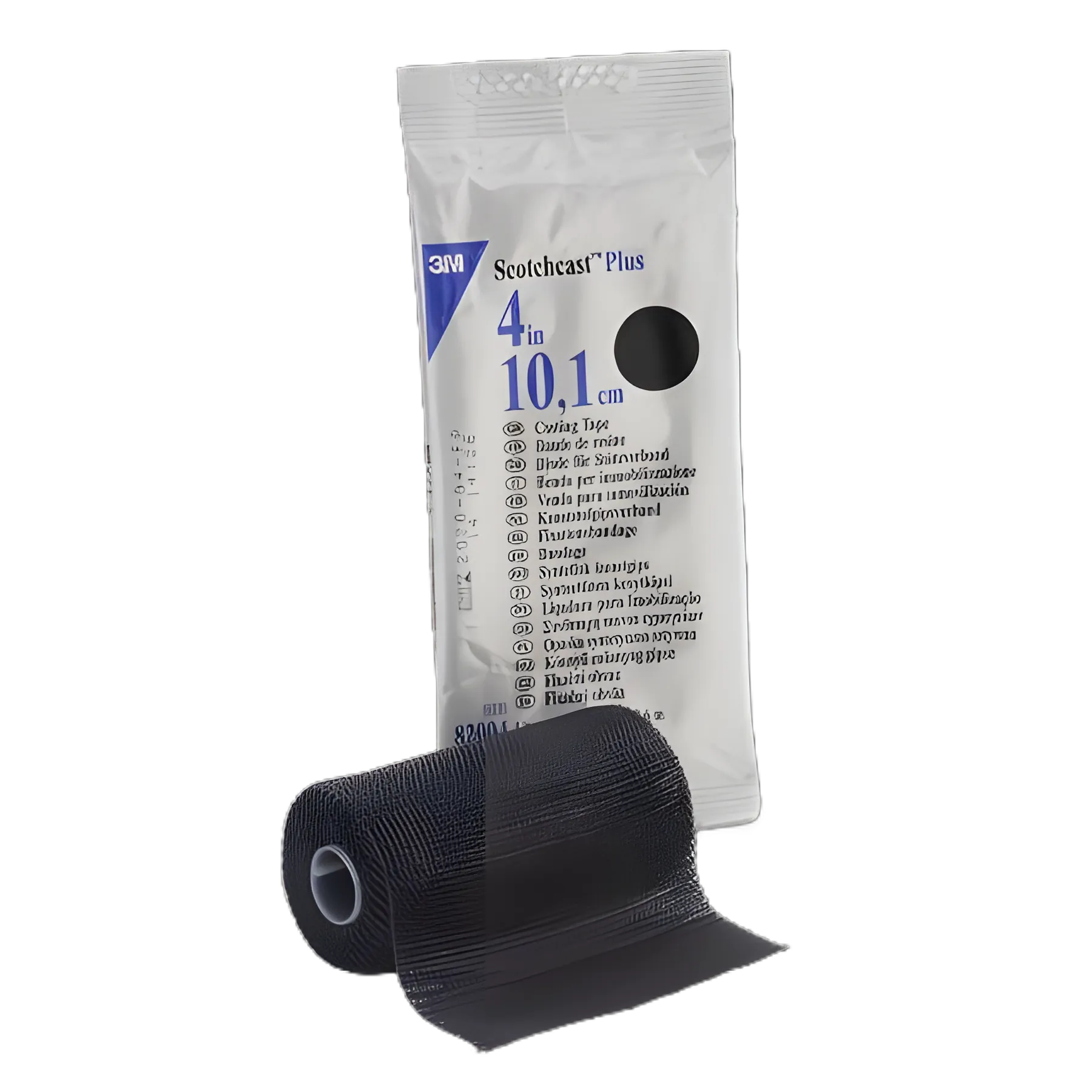 Cast Tape 3M™ Scotchcast™ Plus 4 Inch X 12 Foot Fiberglass / Resin Black