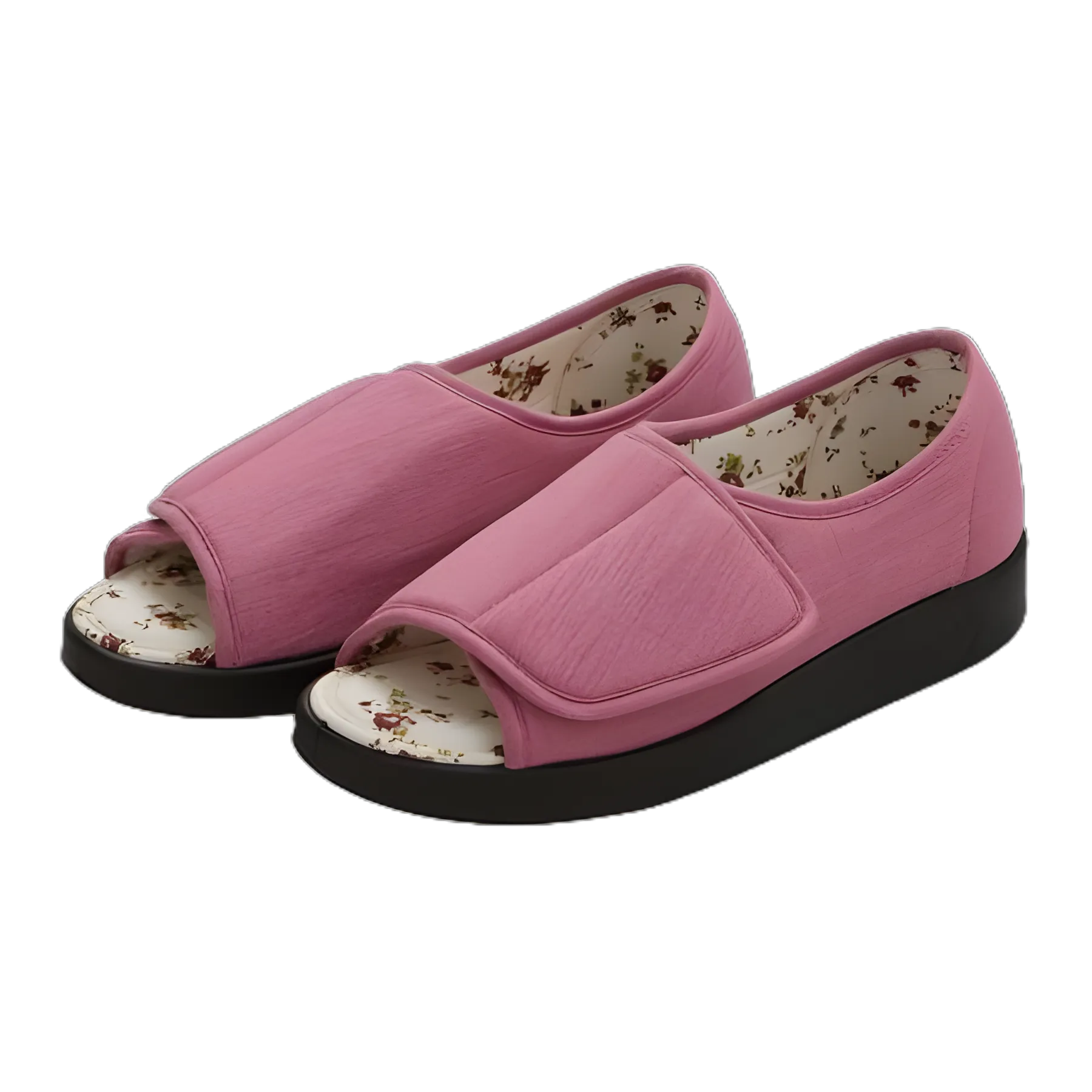 Shoe Silverts® Size 11 Female Adult Misty Rose