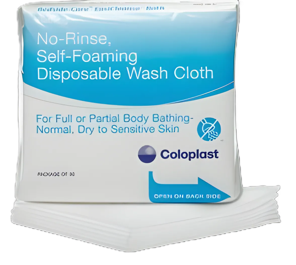 Washcloth Bedside-Care® Gentle Touch White Disposable
