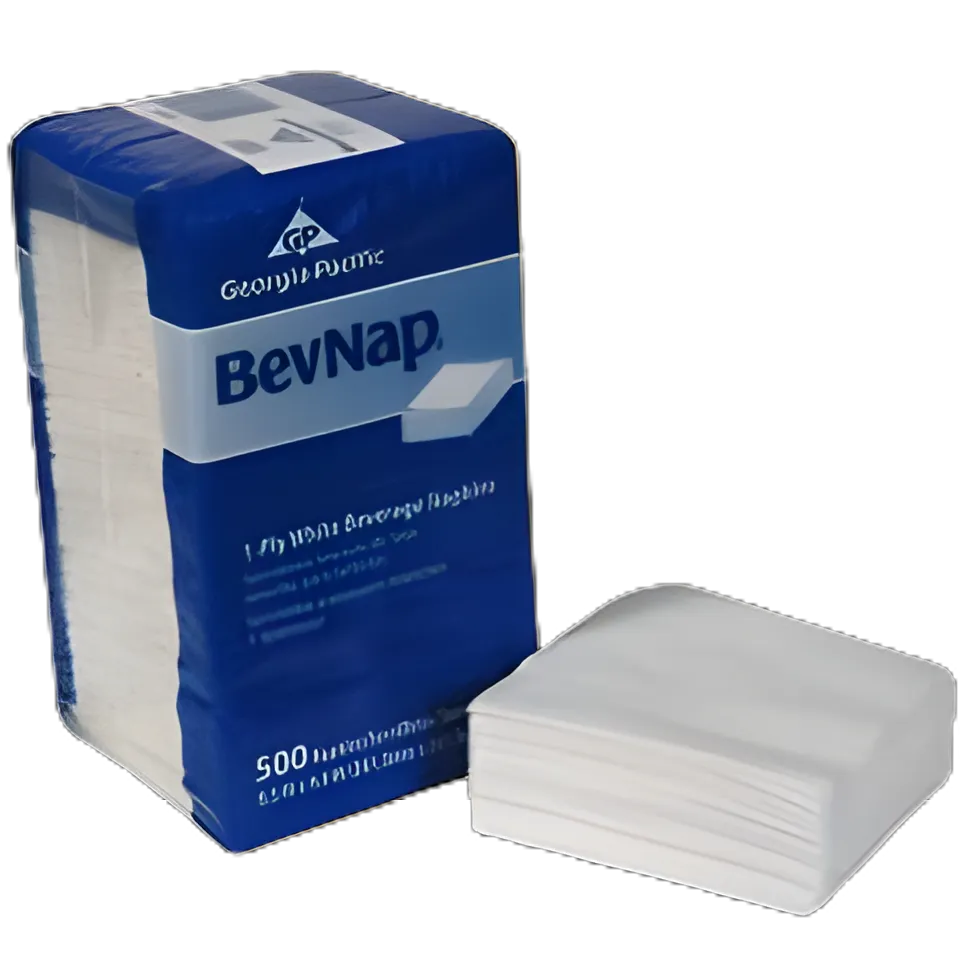 Beverage Napkin BevNap® White Paper