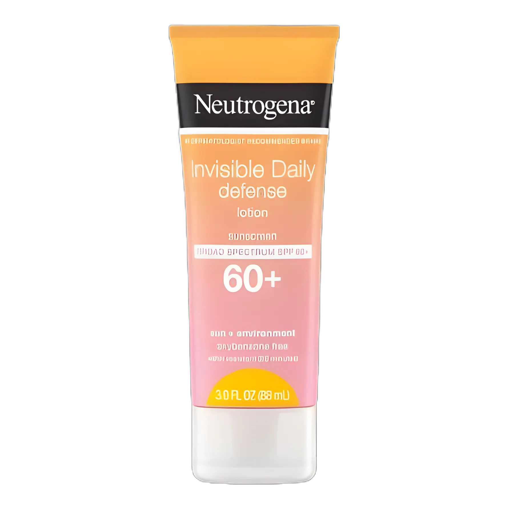 Sunscreen Neutrogena® Invisible Daily Defense SPF 60 Lotion 3 oz. Tube