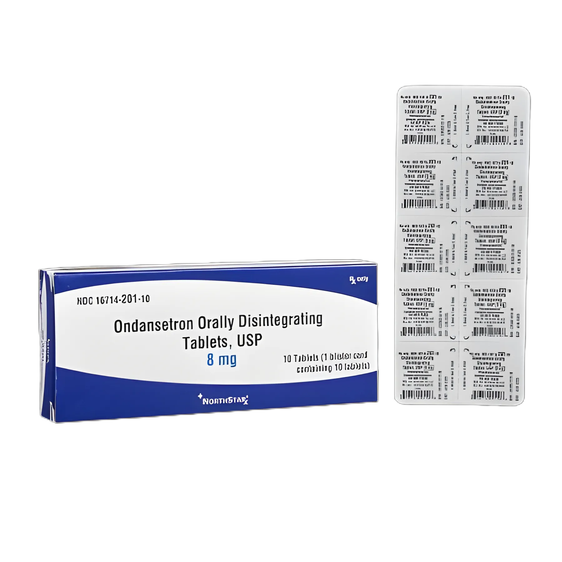 5-HT3- Receptor Antagonist Ondansetron 8 mg Tablet Blister Pack 10 Tablets