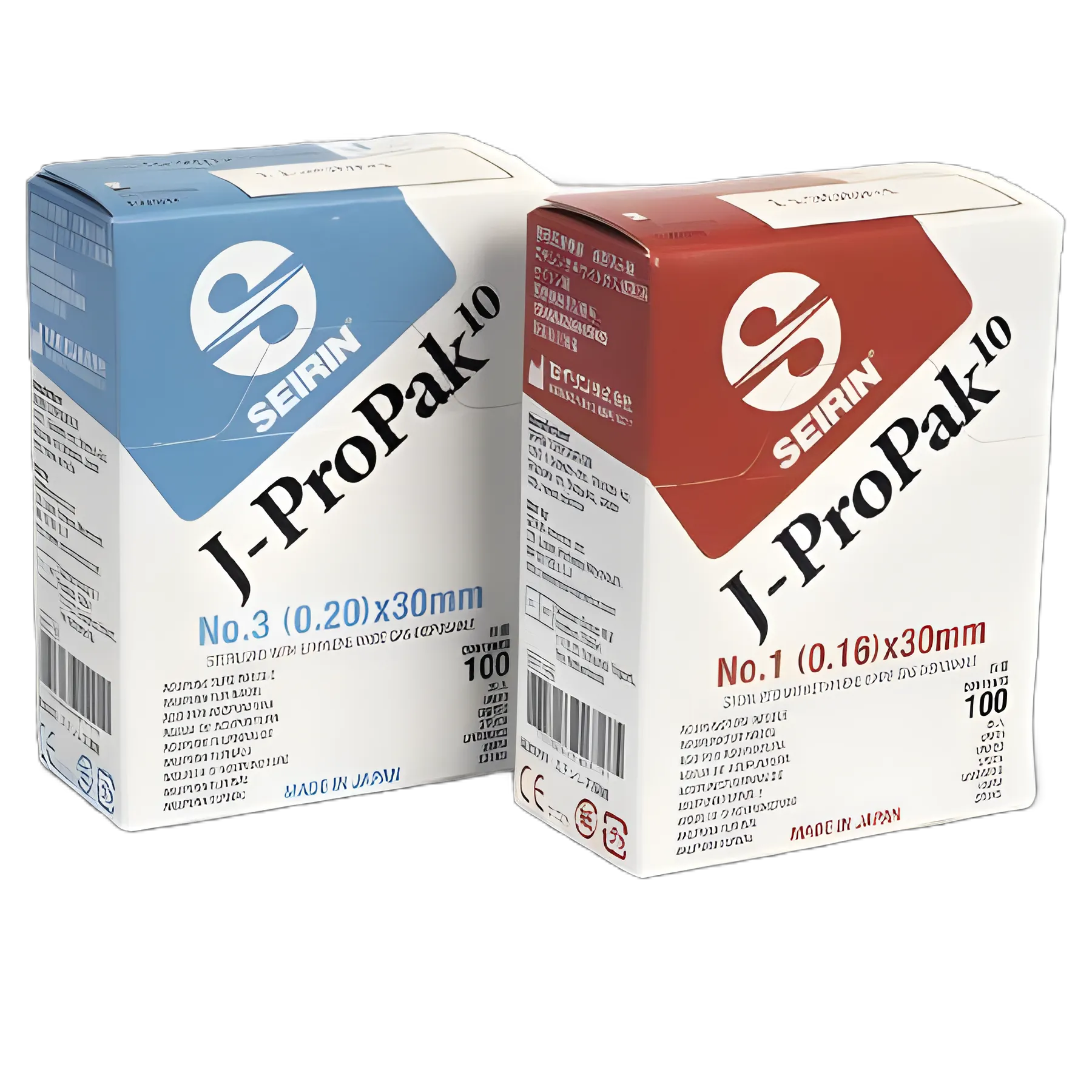 Acupuncture Needle Seirin® J-ProPak® 10 1 Japanese Gauge 30 mm Length J-Type