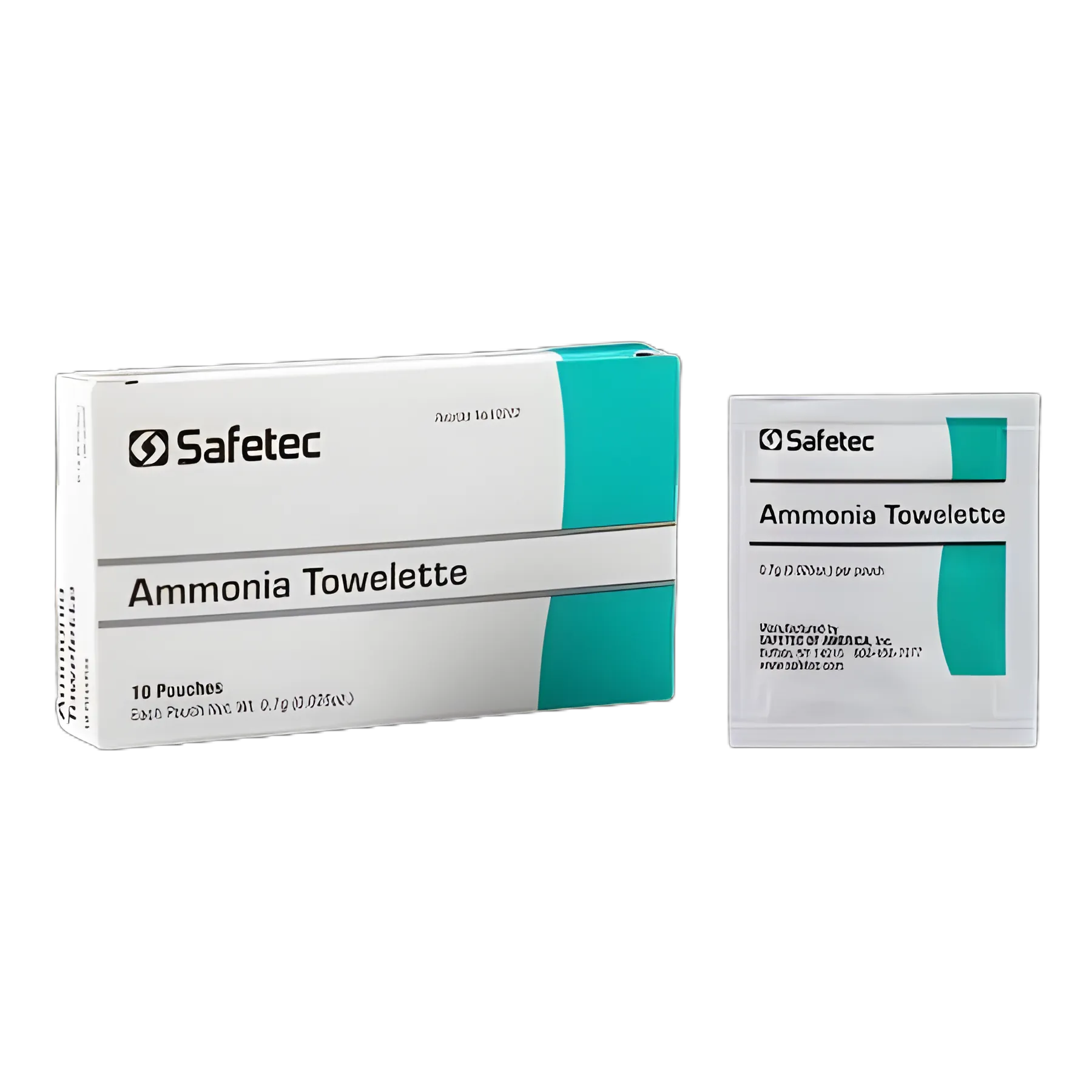 Medique Ammonia Inhalants 15% - 30% Strength - Respiratory Stimulant Towelettes