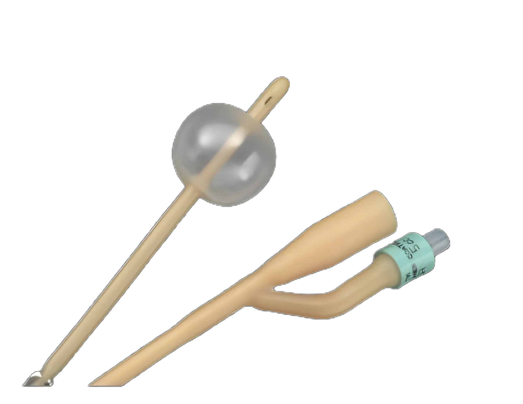 Foley Catheter Bardia® 2-Way Standard Tip 30 cc Balloon 14 Fr. Silicone Coated Latex