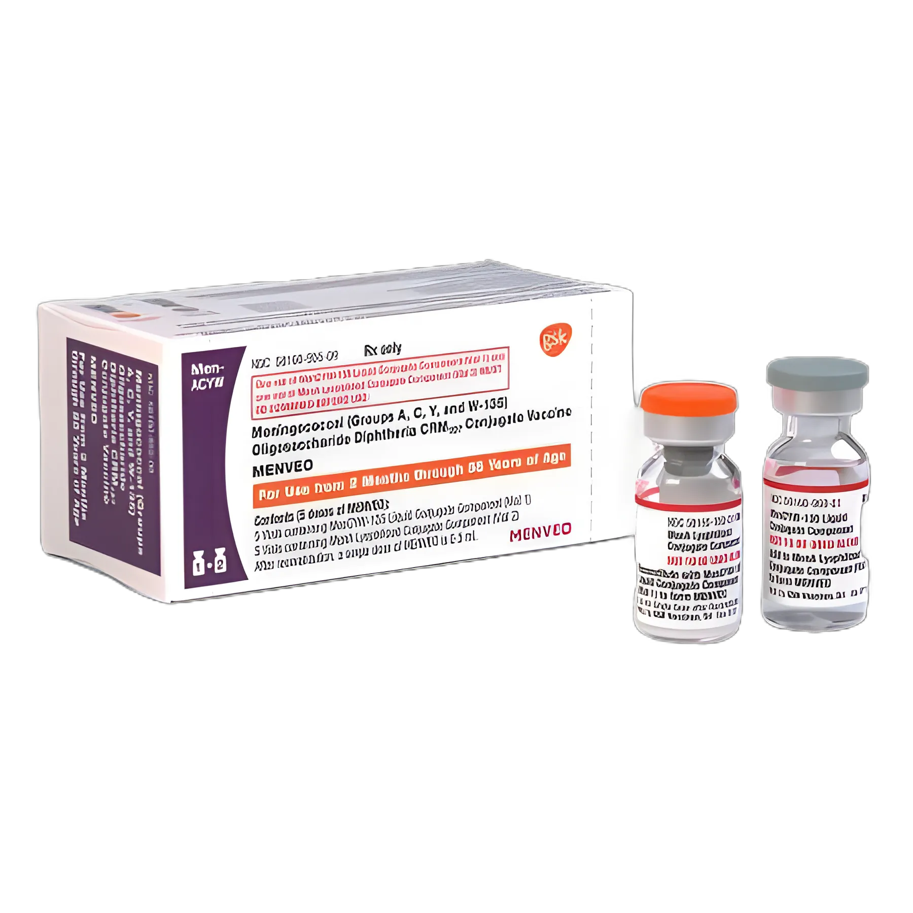 Menveo® Meningitis Vaccine for Ages 2 Months to 55 Years - Meningococcal ACWY Vaccine