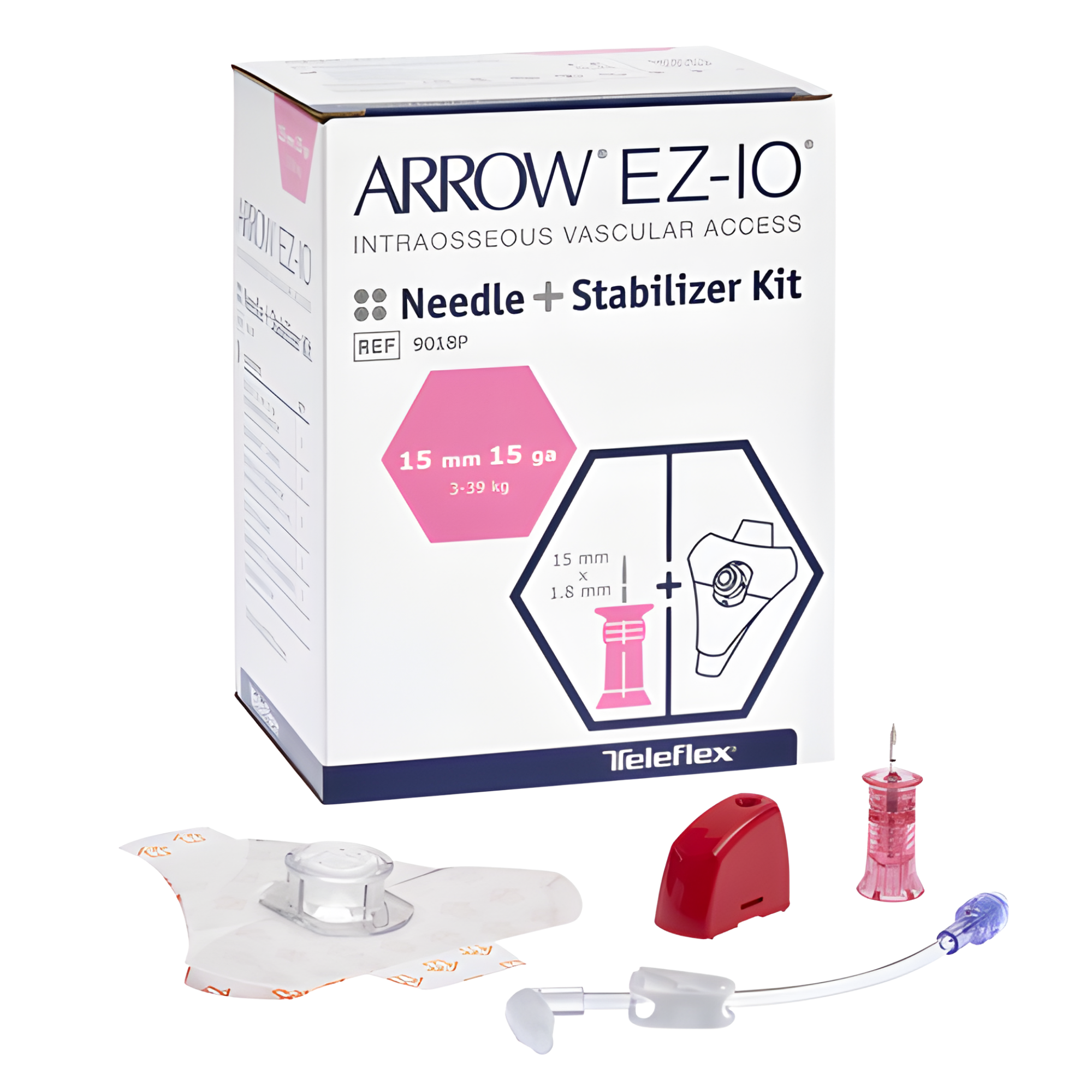 Arrow EZ-IO Needle & Stabilizer Kit 15mm x 15G
