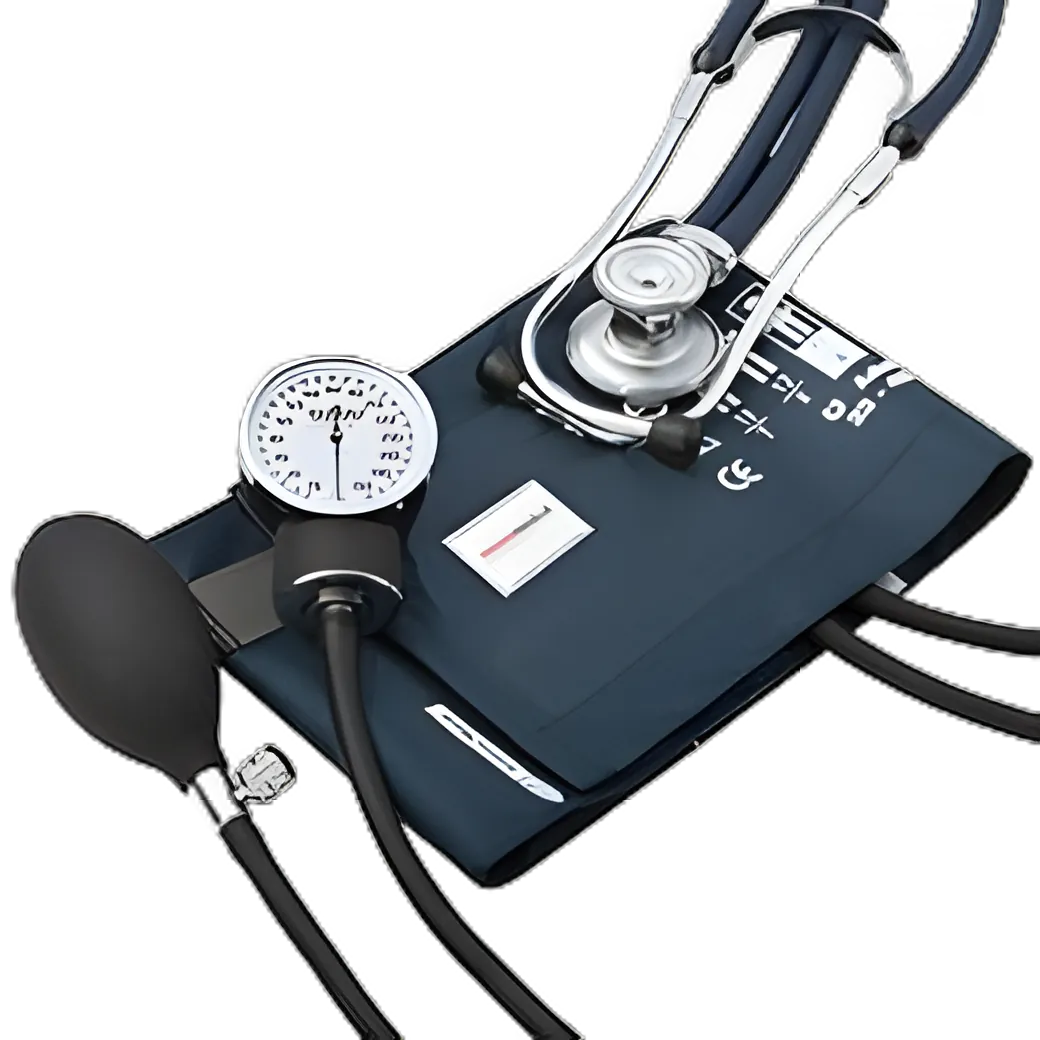 McKesson Reusable Aneroid Sphygmomanometer and Sprague Stethoscope Set with Adult Cuff