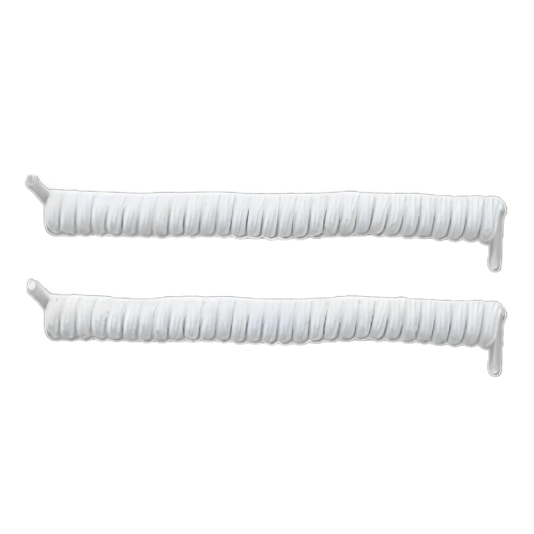 Shoelaces Spyrolace™ White Rubber
