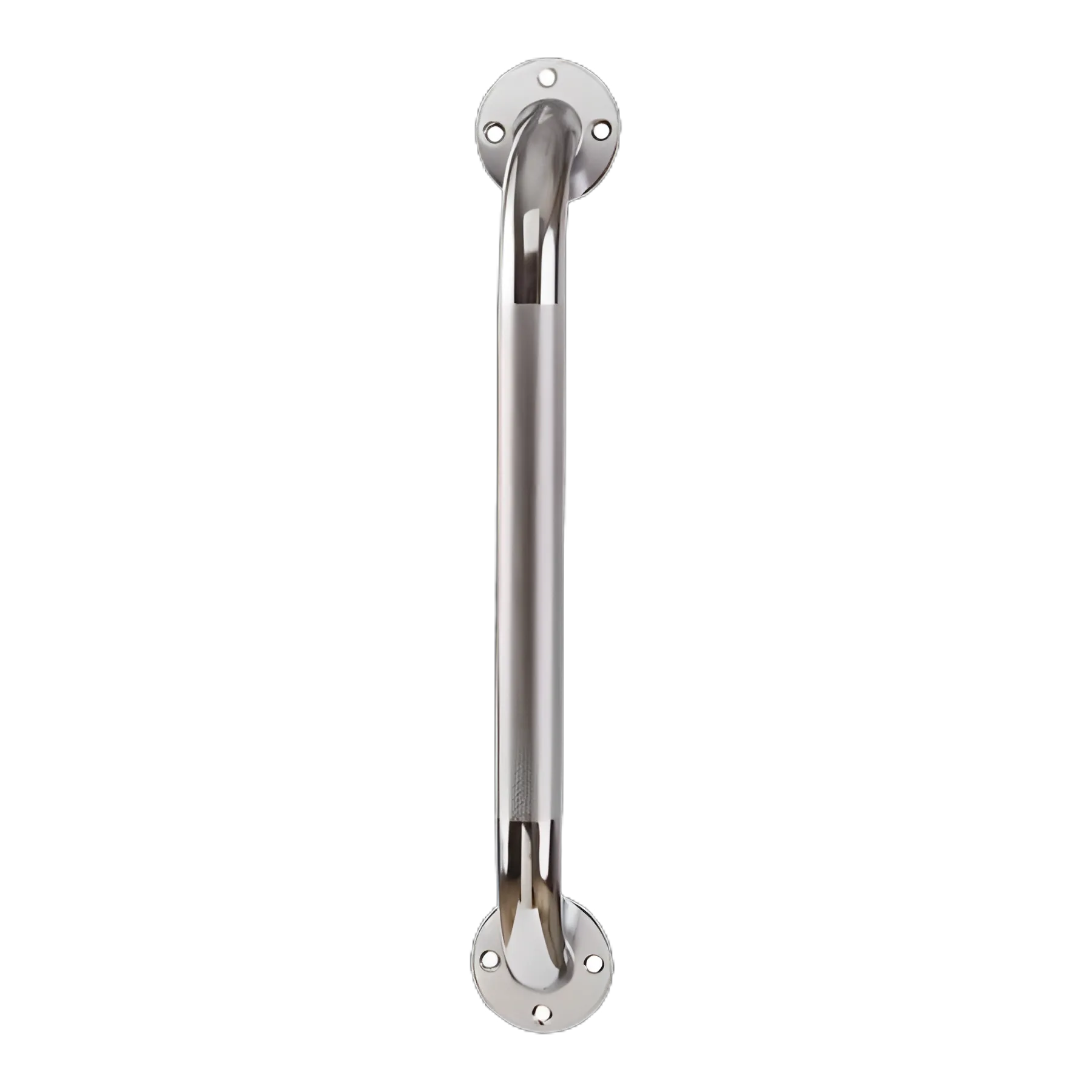 Bathtub Grab Bar DMI Silver Knurled Steel - 521-1530-0624