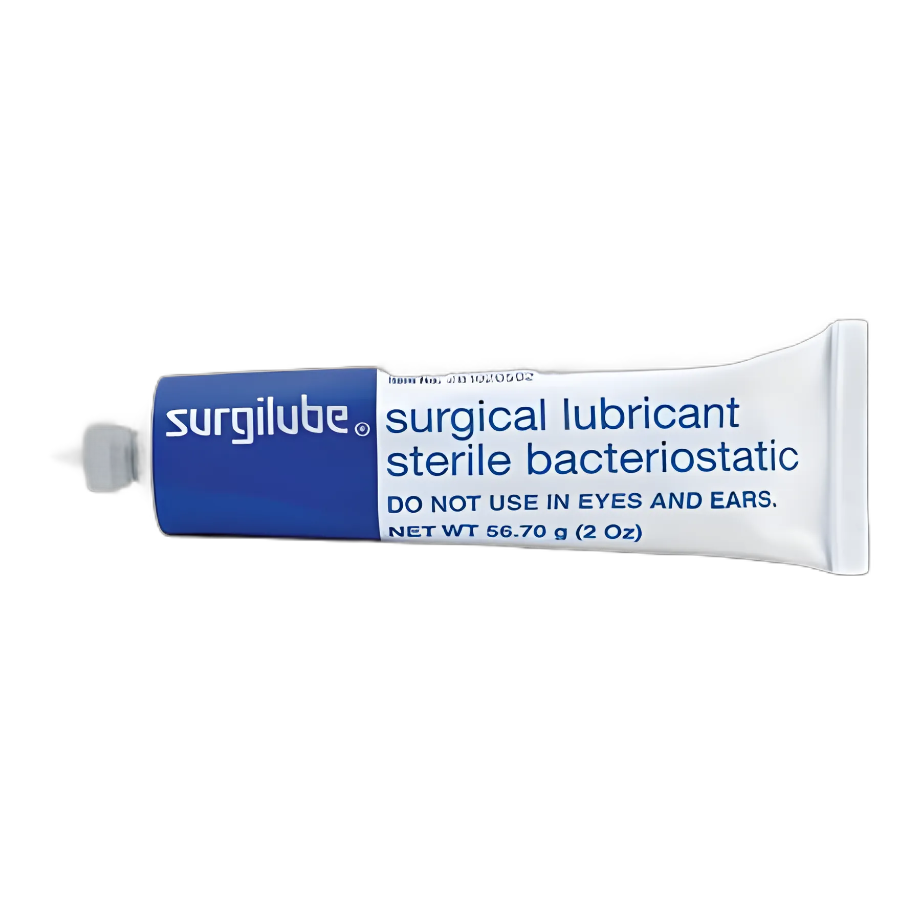 Surgilube Lubricating Jelly 2 oz. Tube - Carbomer-Free, Sterile for Medical Use