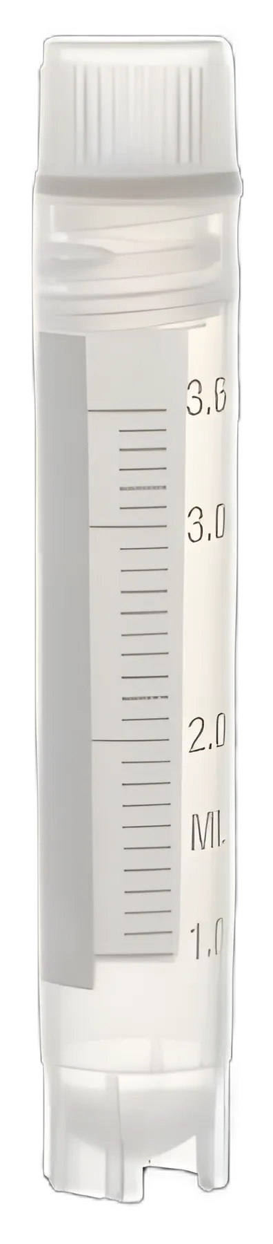 Cryovial® Polypropylene 4 mL Screw Cap Cryogenic Vials for Biological Storage