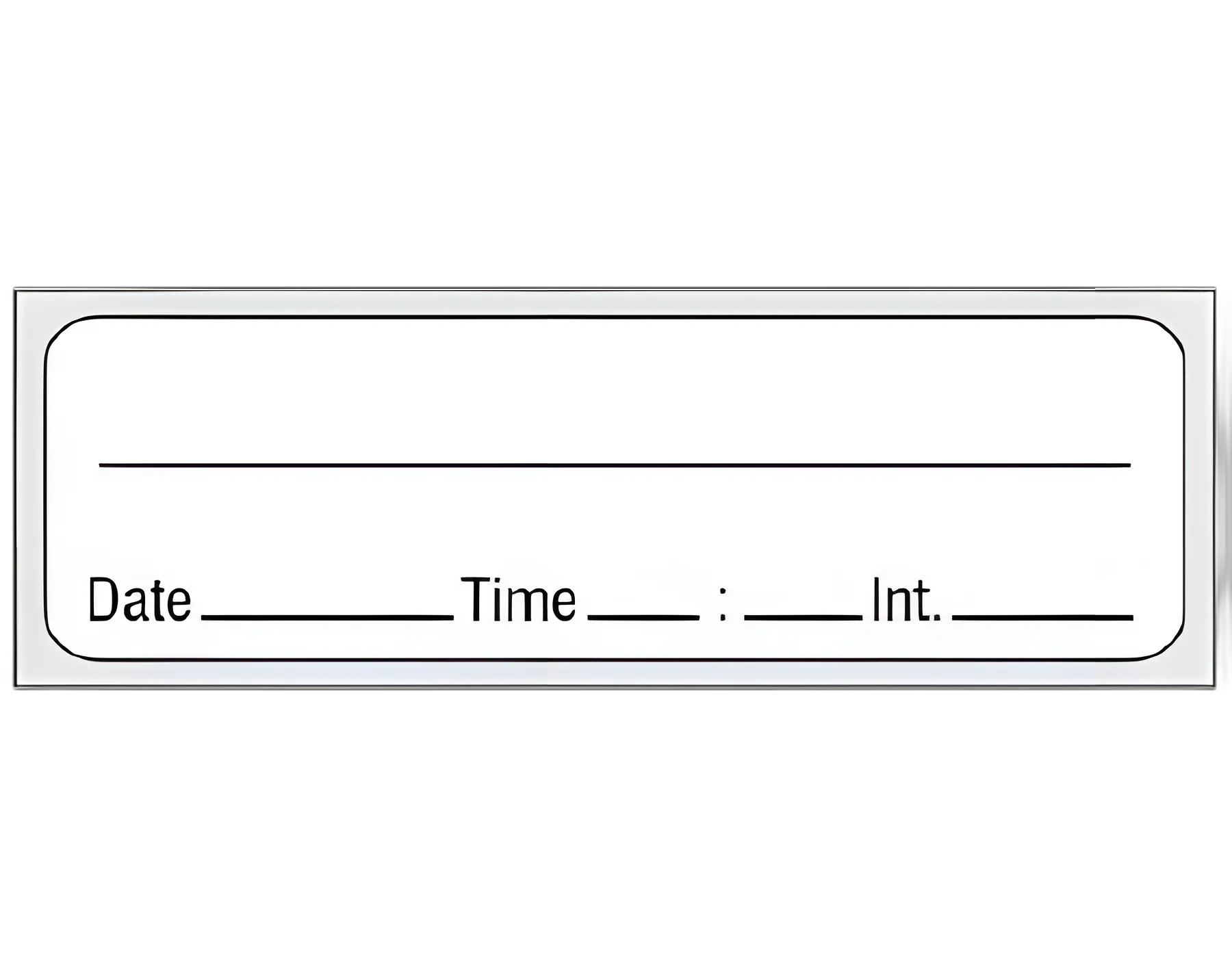 Shamrock Superstick Pre-Printed Syringe Label for Medication Management