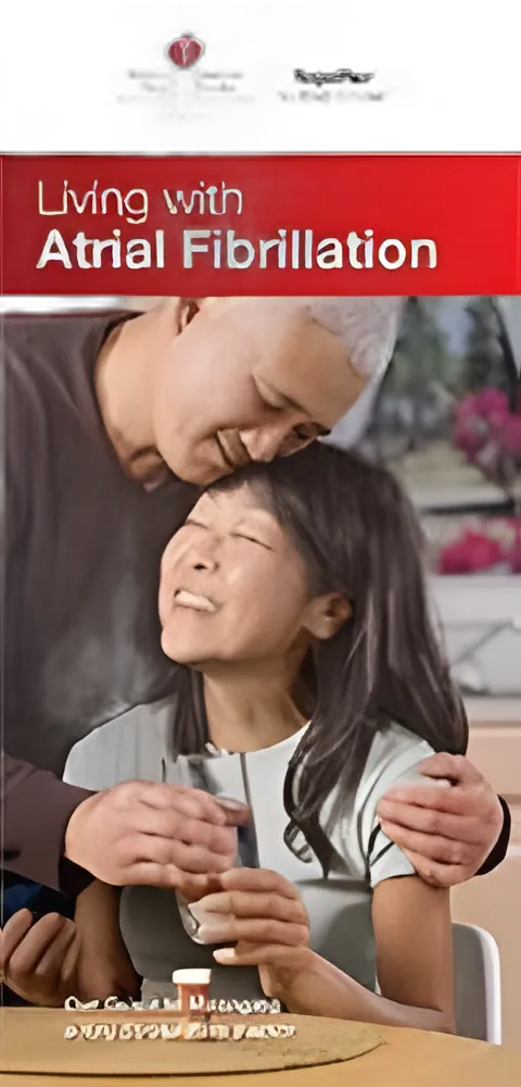 Patient Booklet Krames® Living With Atrial Fibrillation, AHA AHA