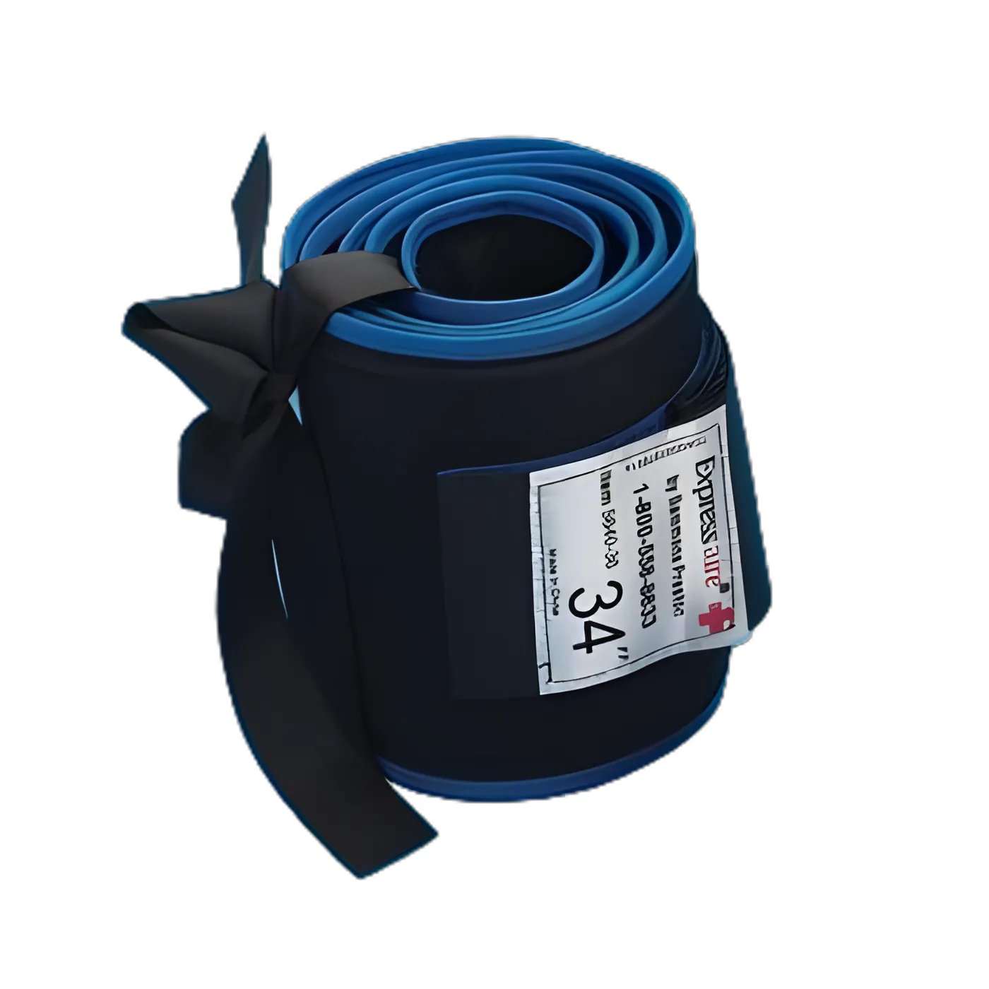 Expressaire® Tourniquet Cuff 24 Inch Length 1 Fill Line, Luer Lock, Standard Leg Broadcloth