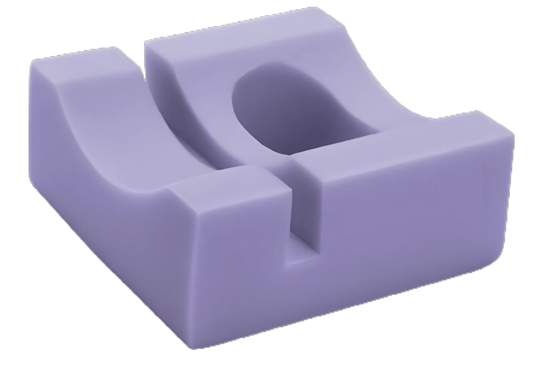 Head Positioner 9 W X 9 D X 3-3/4 H Inch Foam Freestanding