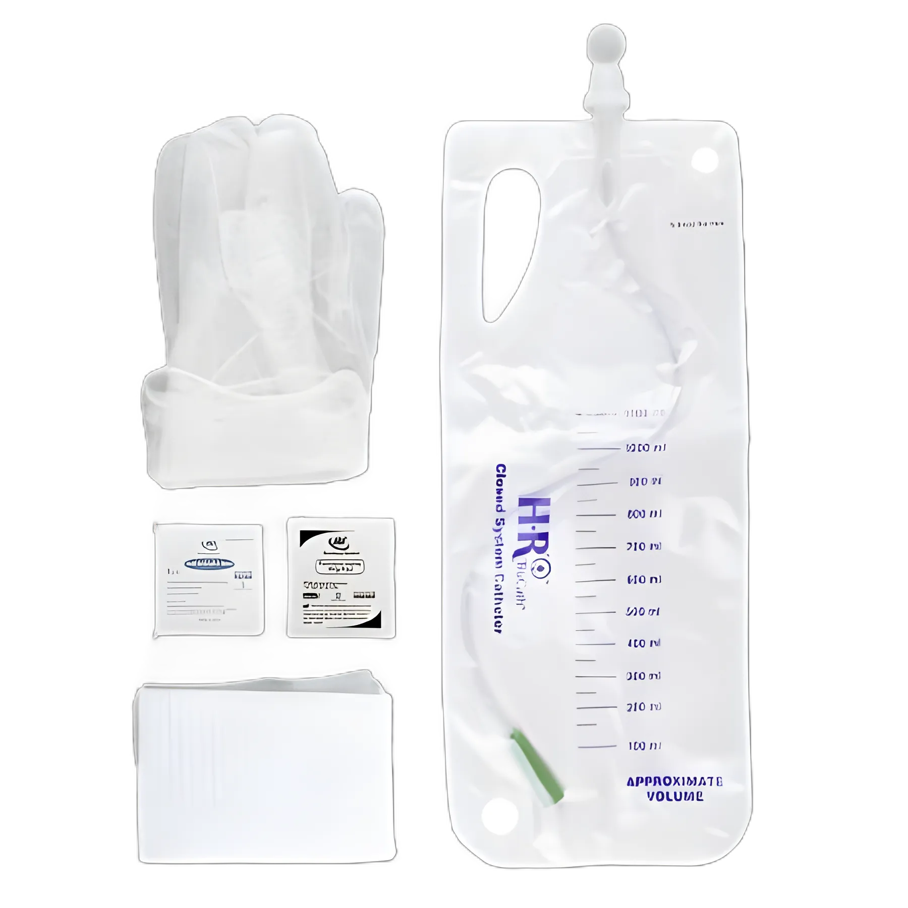 Intermittent Closed System Catheter Tray TruCath™ Straight Tip 14 Fr. Without Balloon