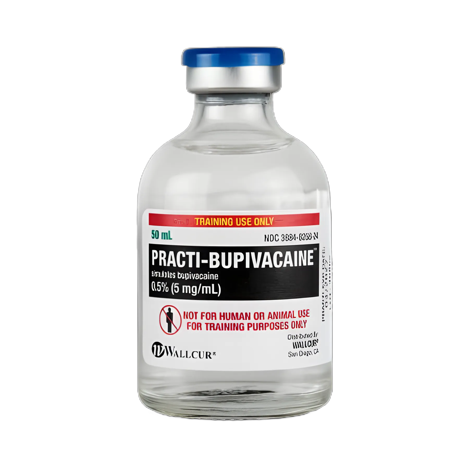 Practi-Bupivacaine 20S DS Training Vial Simulation for Clinical Education