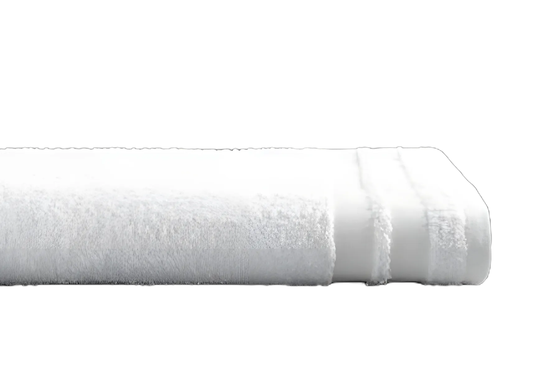 Bath Towel 22 X 44 Inch Cotton 85% / Polyester 15% White Reusable